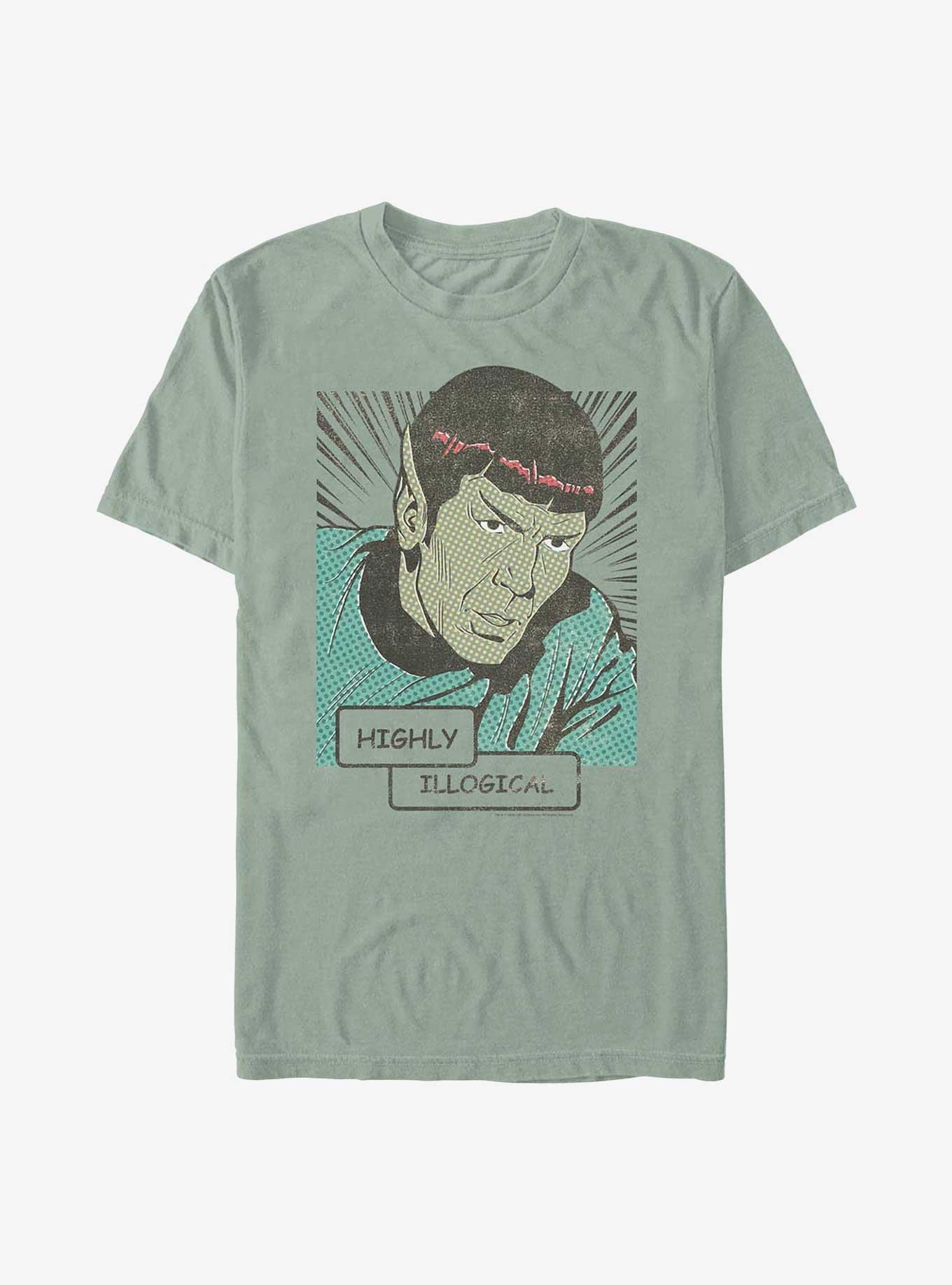 Star Trek Highly Illogical Garment Dye T-Shirt, , hi-res