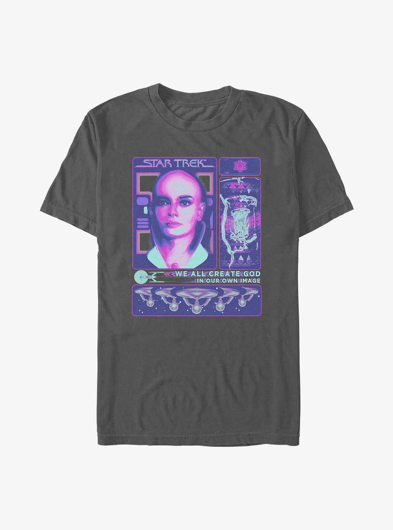 Star Trek Ilia V'Ger Garment Dye T-Shirt, PEPPER, hi-res