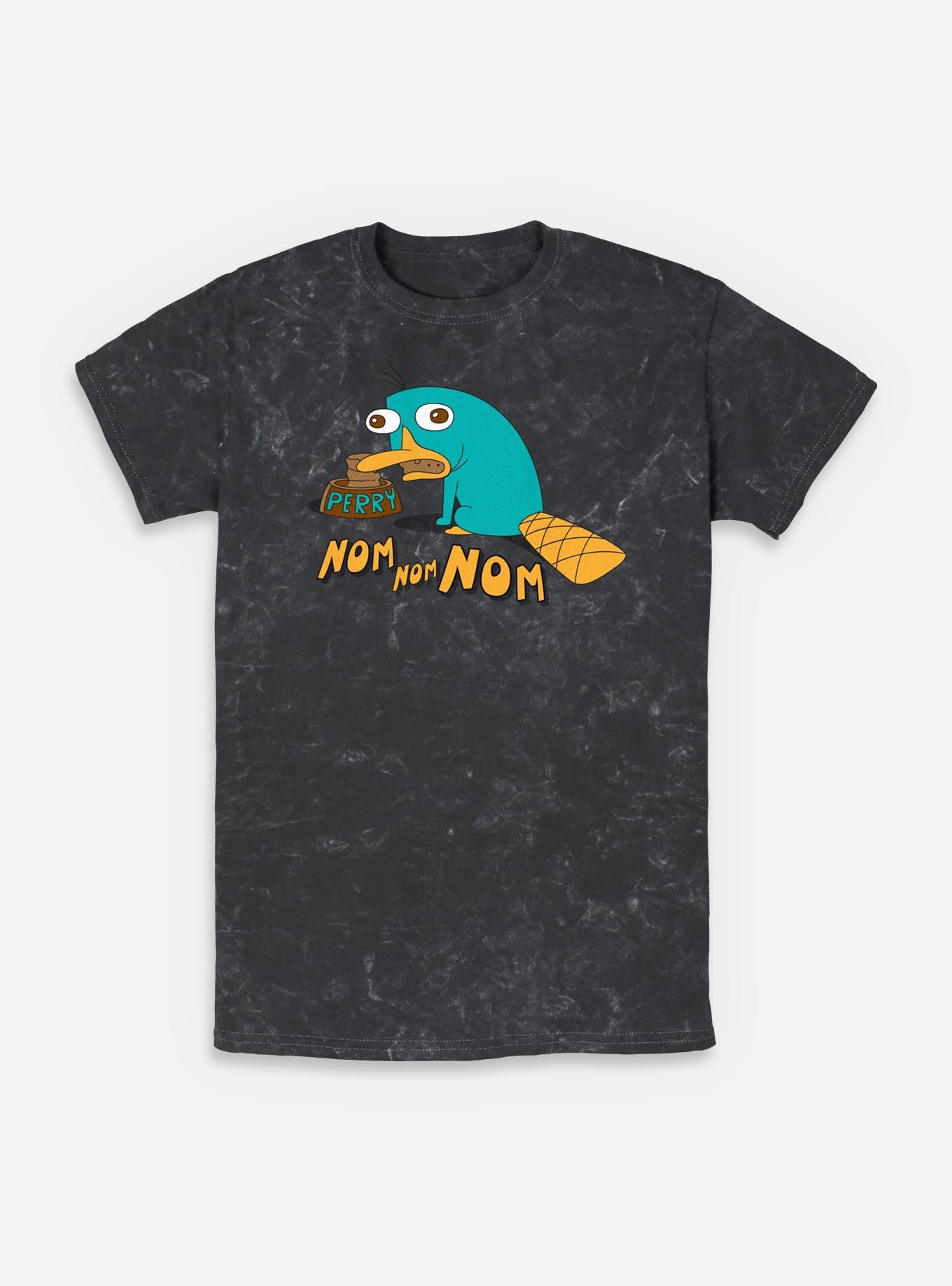 Disney Phineas and Ferb Perry The Platypus Num Nums Mineral Wash T-Shirt, , hi-res