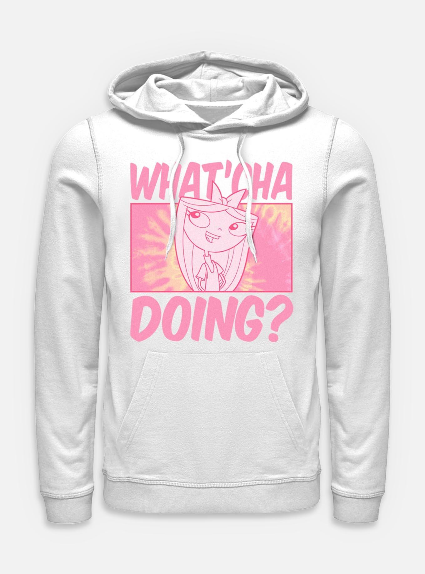 Disney Phineas and Ferb Isabella Whatcha Doing Hoodie, , hi-res
