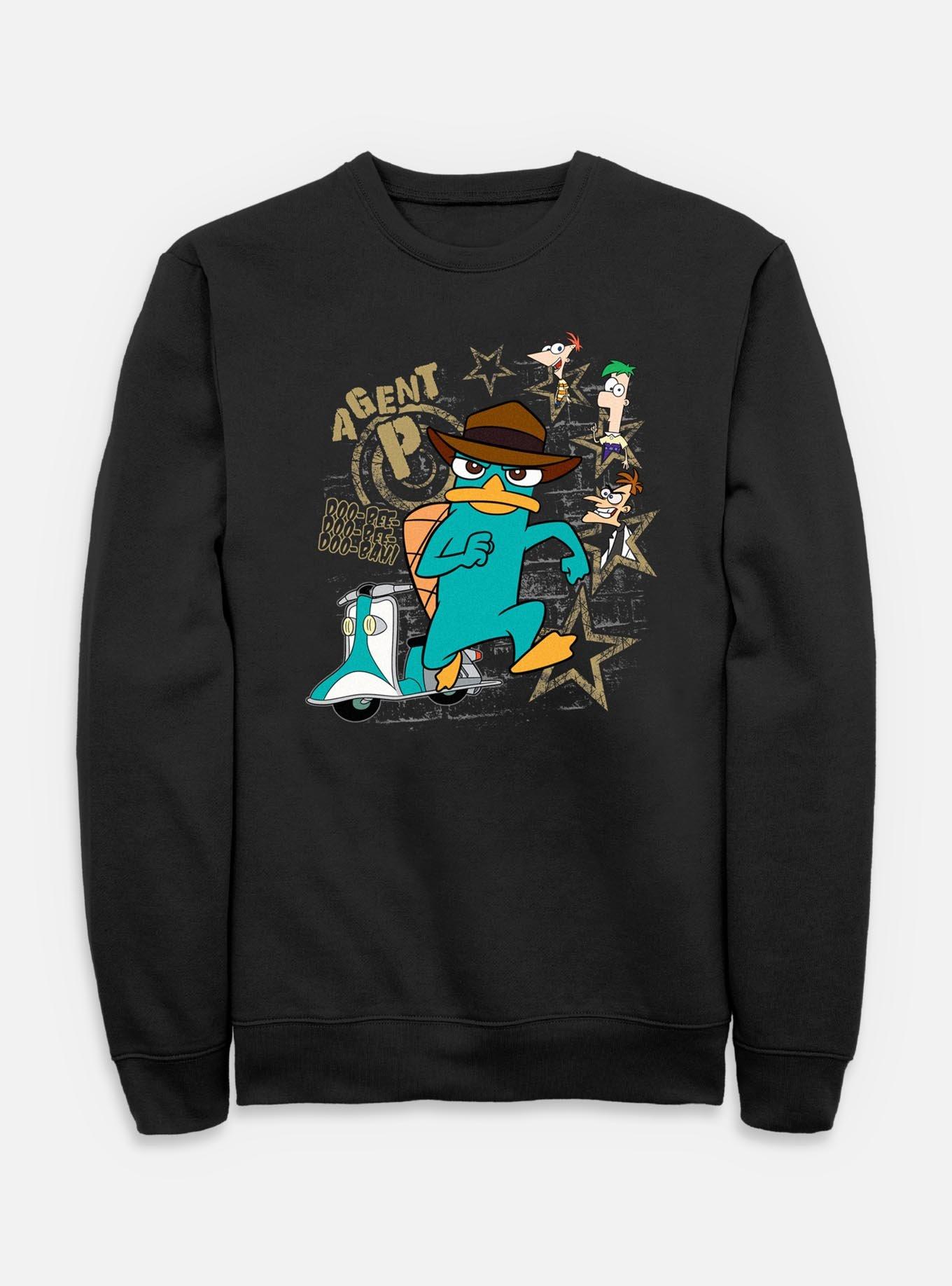 Disney Phineas and Ferb Agent P Doo-Bee Doo-Bah Sweatshirt, , hi-res