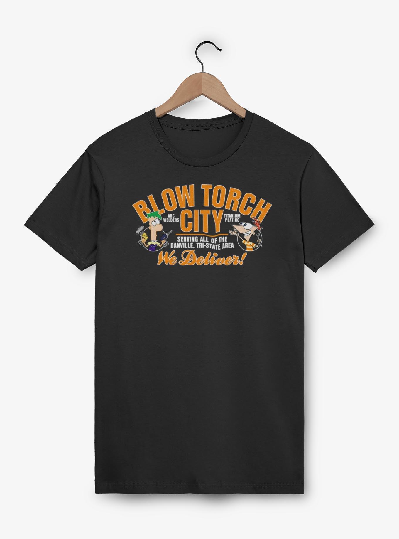 Disney Phineas and Ferb Blow Torch City T-Shirt, , hi-res