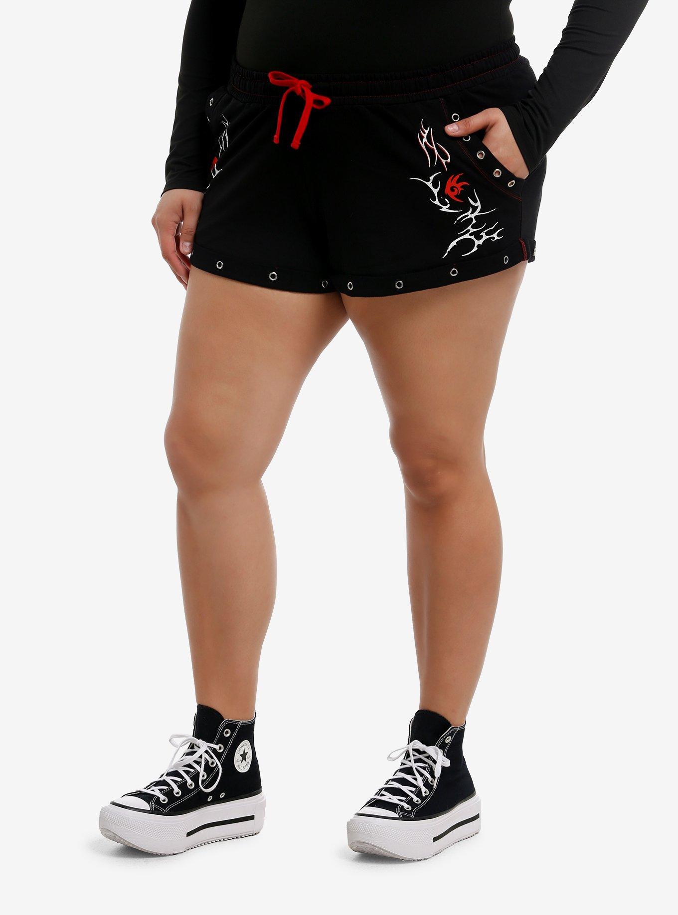 Sonic The Hedgehog Shadow Grommet Lounge Shorts Plus Size, , hi-res