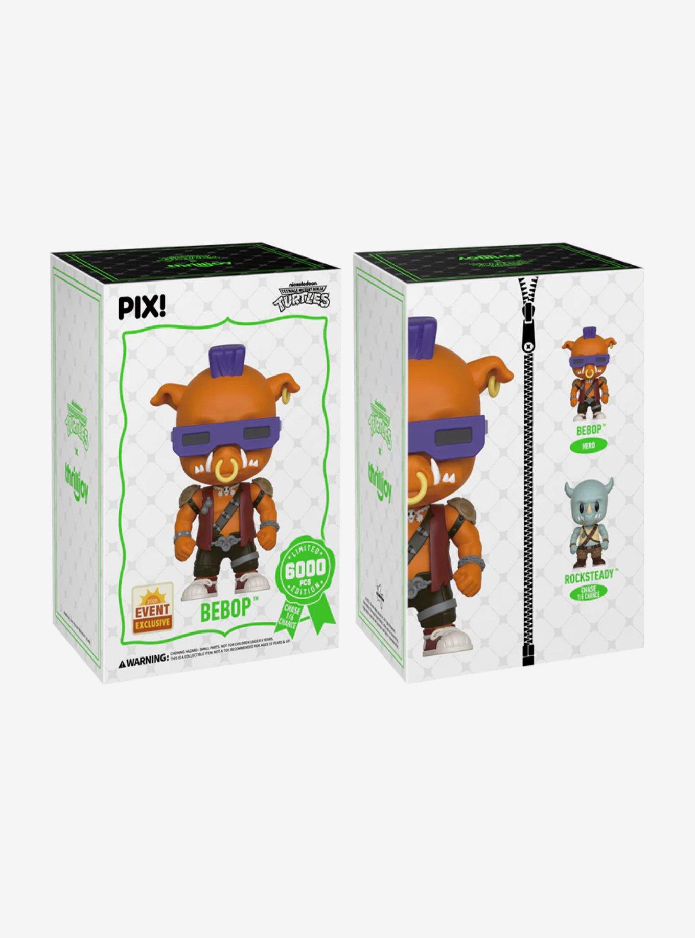 Thrilljoy Teenage Mutant Ninja Turtles Pix! Bebop Figure, , hi-res