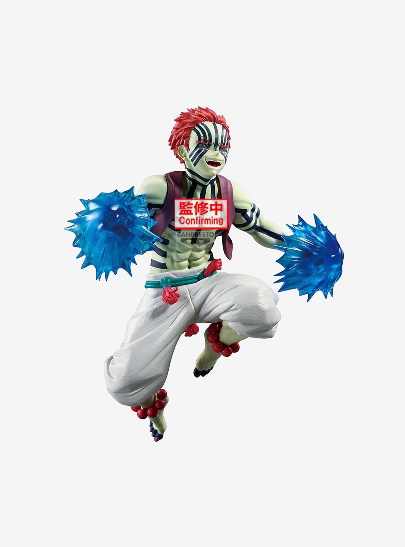 Bandai Namco Demon Slayer: Kimetsu no Yaiba Vibration Stars Akaza Figure, , hi-res