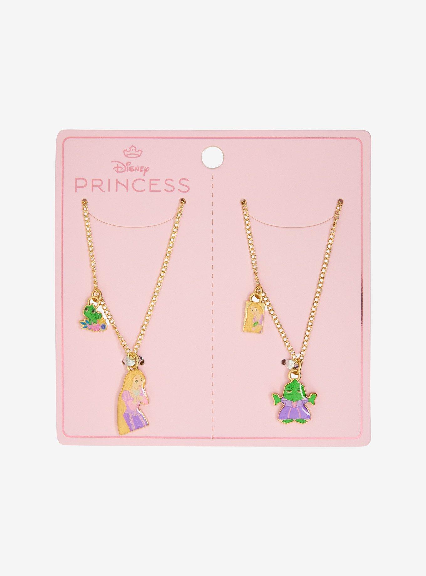 Disney Tangled Rapunzel & Pascal Bestie Necklace Set - BoxLunch Exclusive, , hi-res