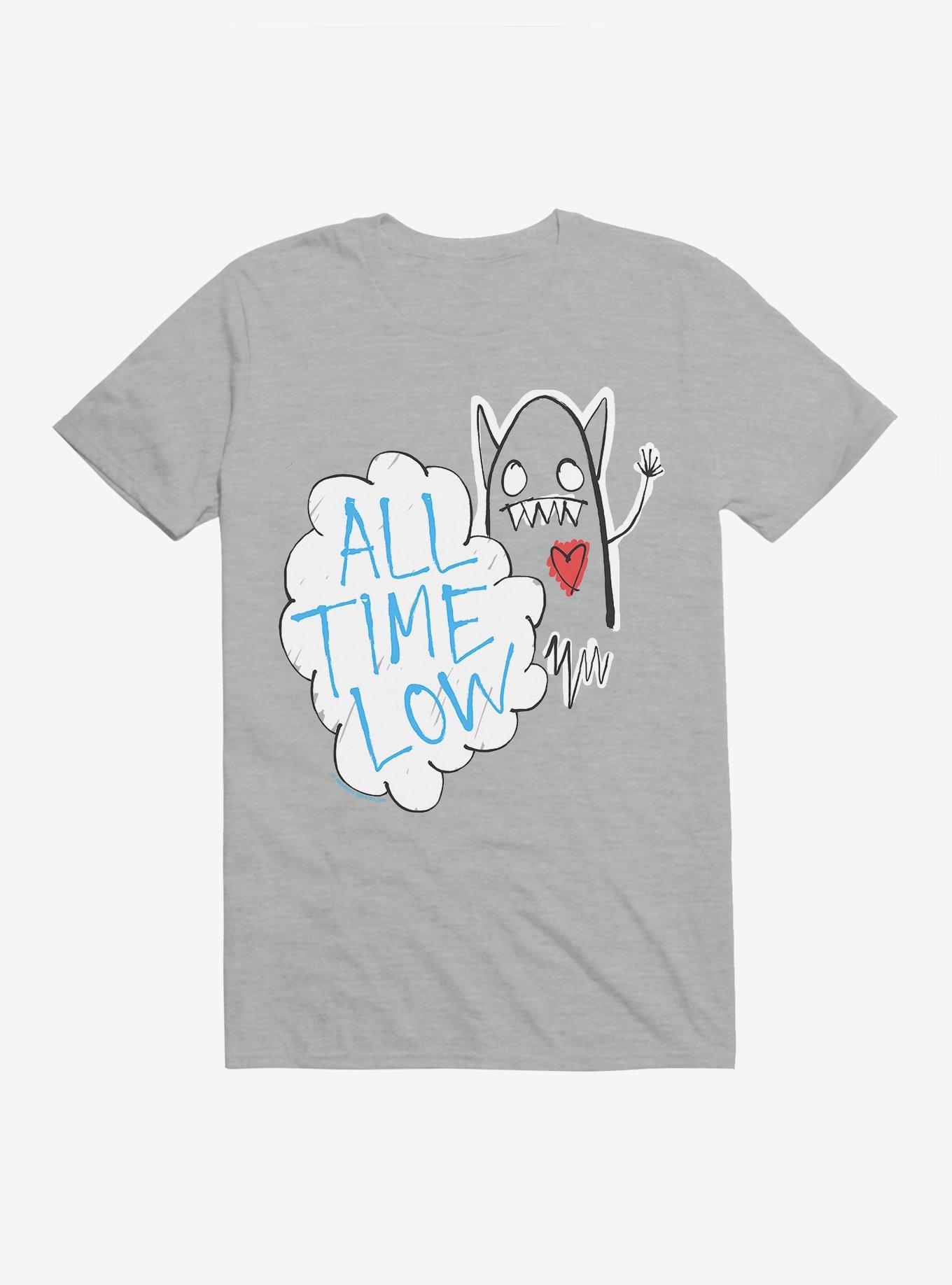 NULL All Time Low Heart Monster T-Shirt