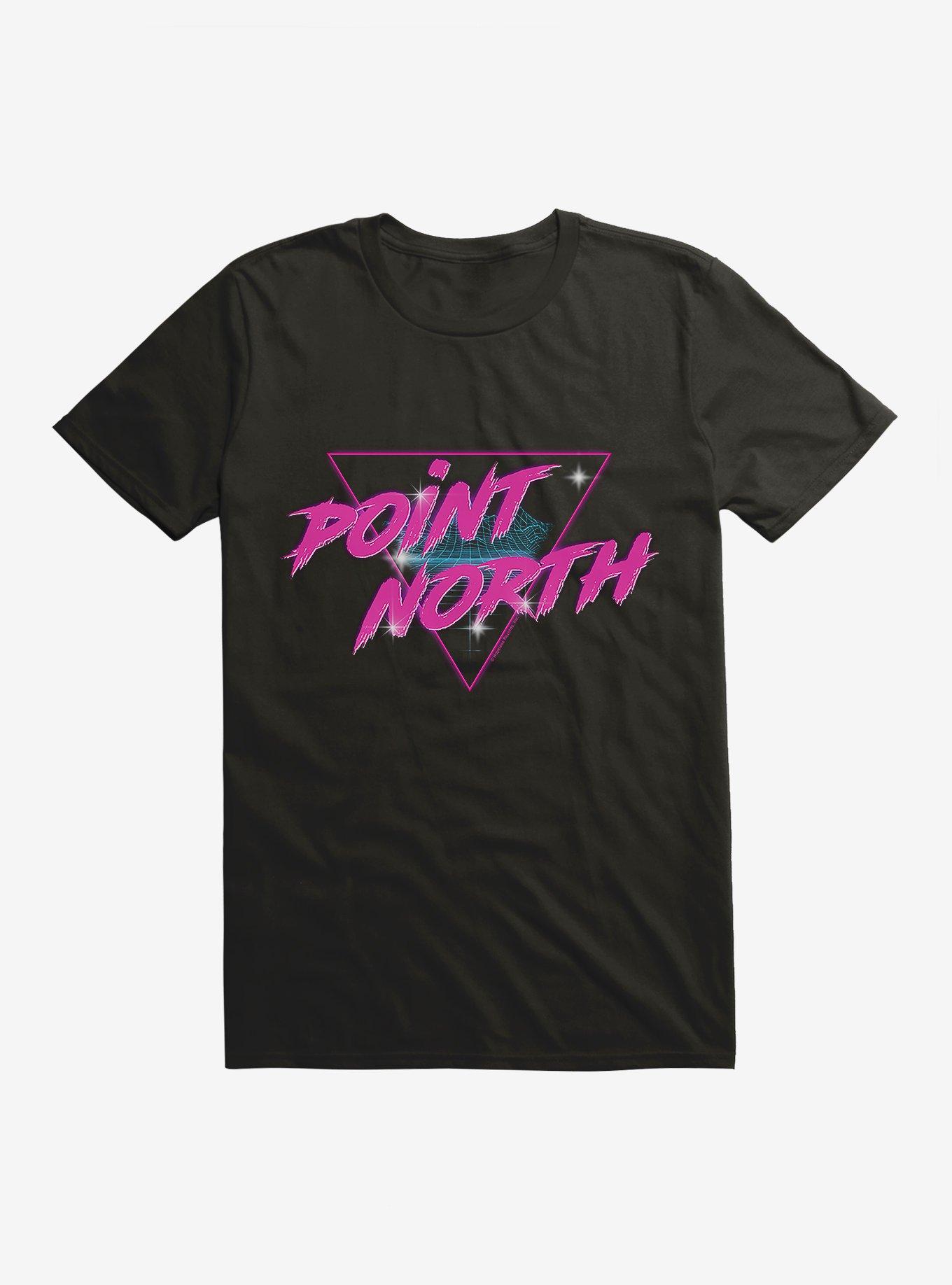 NULL Point North Mountain Topgraphy T-Shirt