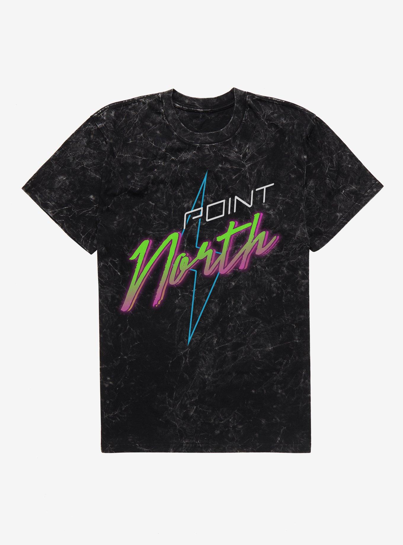 Point North Bolt Mineral Wash T-Shirt, BLACK MINERAL WASH, hi-res