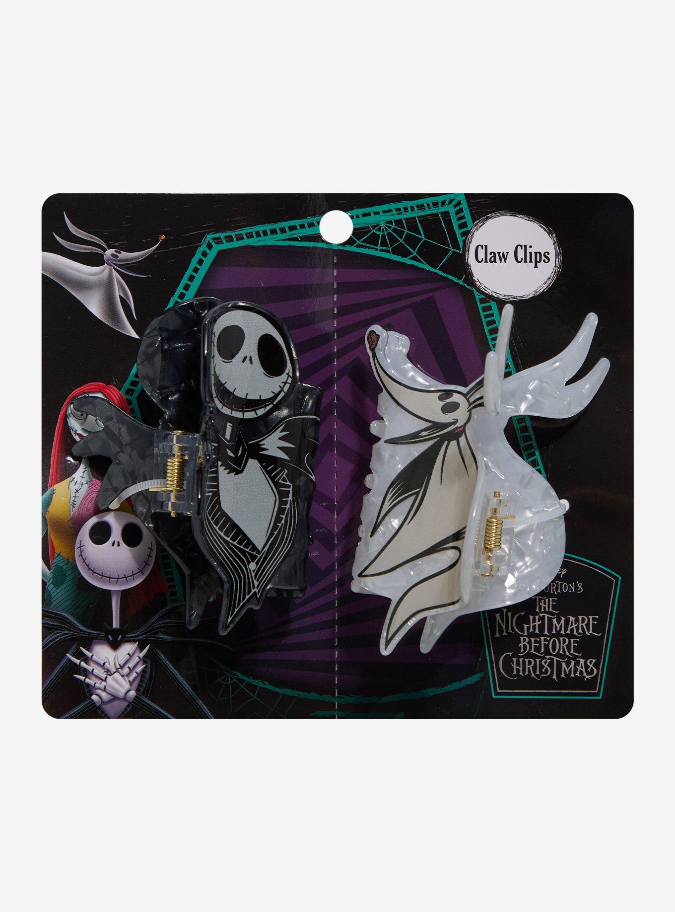 Disney The Nightmare Before Christmas Jack & Zero Figural Claw Clip Set - BoxLunch Exclusive, , hi-res
