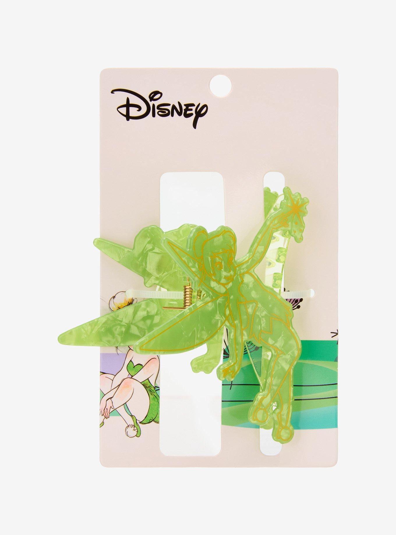 Disney Peter Pan Tinker Bell Tonal Claw Clip - BoxLunch Exclusive, , hi-res