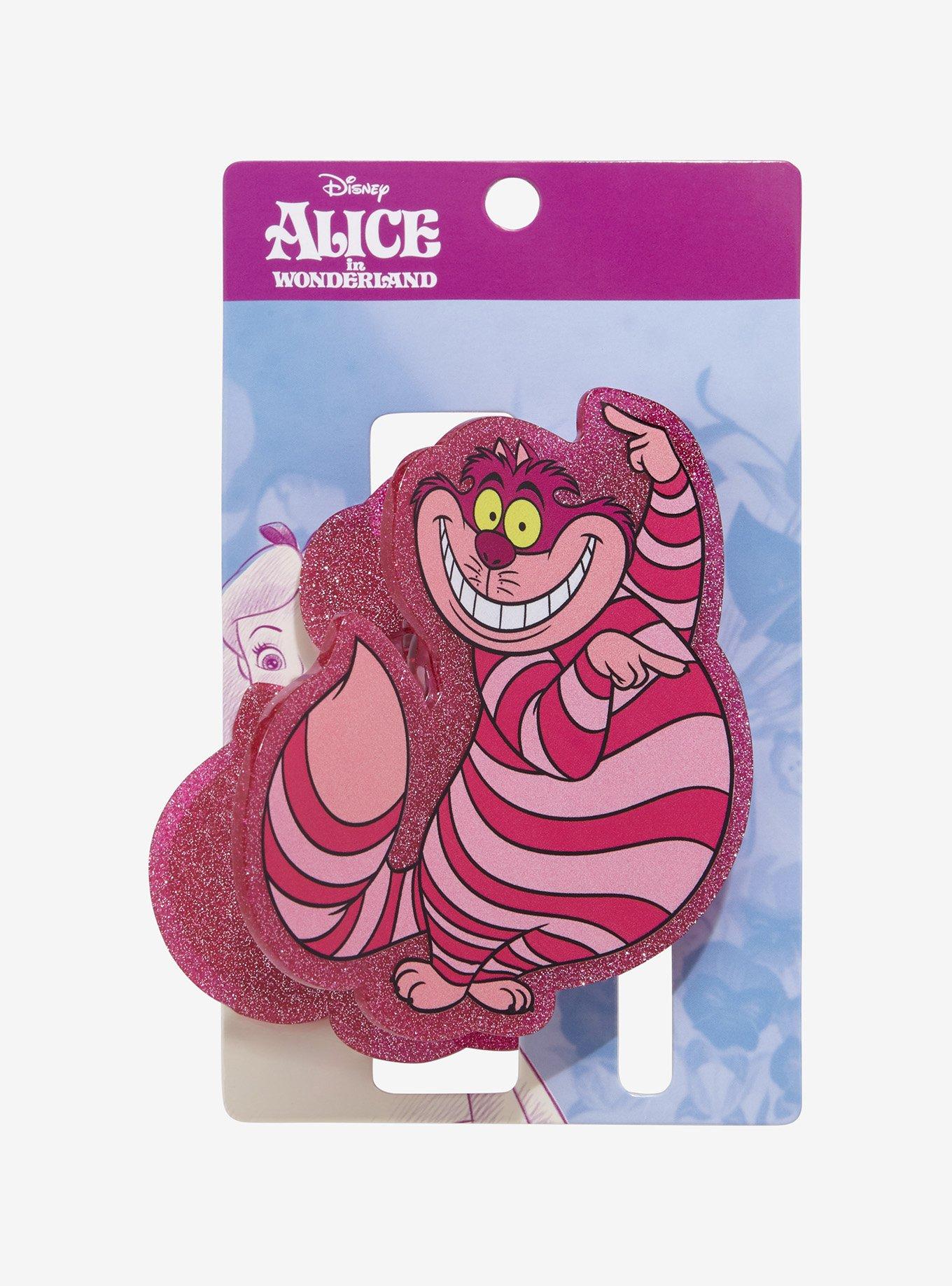 Disney Alice in Wonderland Cheshire Cat Glitter Claw Clip — BoxLunch Exclusive, , hi-res
