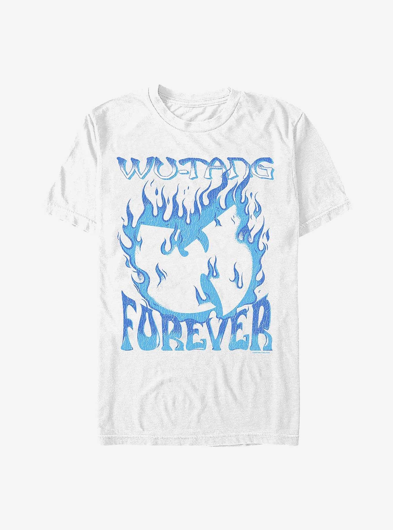 Wu-Tang Forever Blue Fire T-Shirt, , hi-res