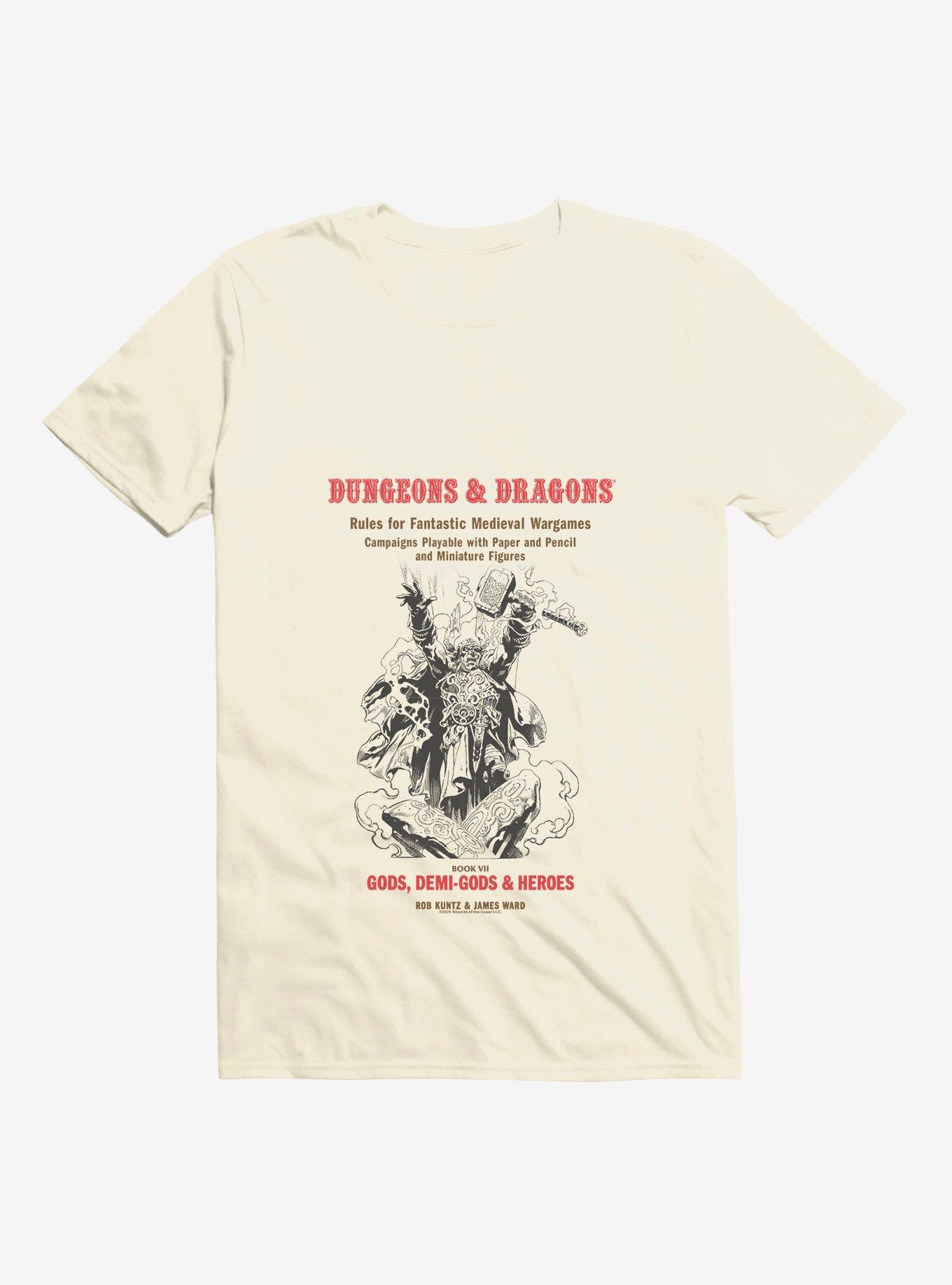 Dungeons & Dragons White Box Hammer and the God T-Shirt, , hi-res