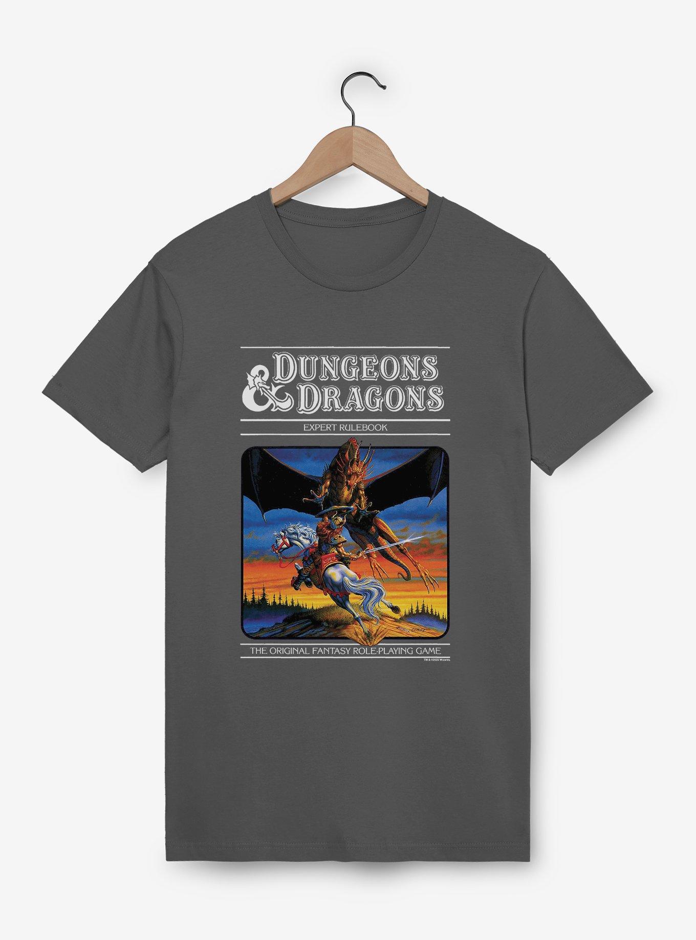 Dungeons & Dragons Vintage Expert Rulebook T-Shirt, HEAVY METAL, hi-res
