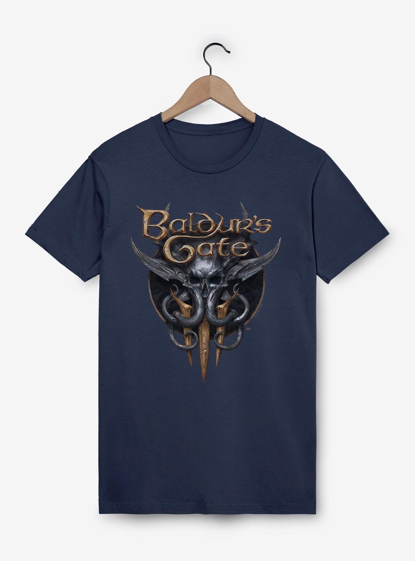 Dungeons & Dragons Baldur's Gate 3 Mind Flayer Logo T-Shirt, , hi-res