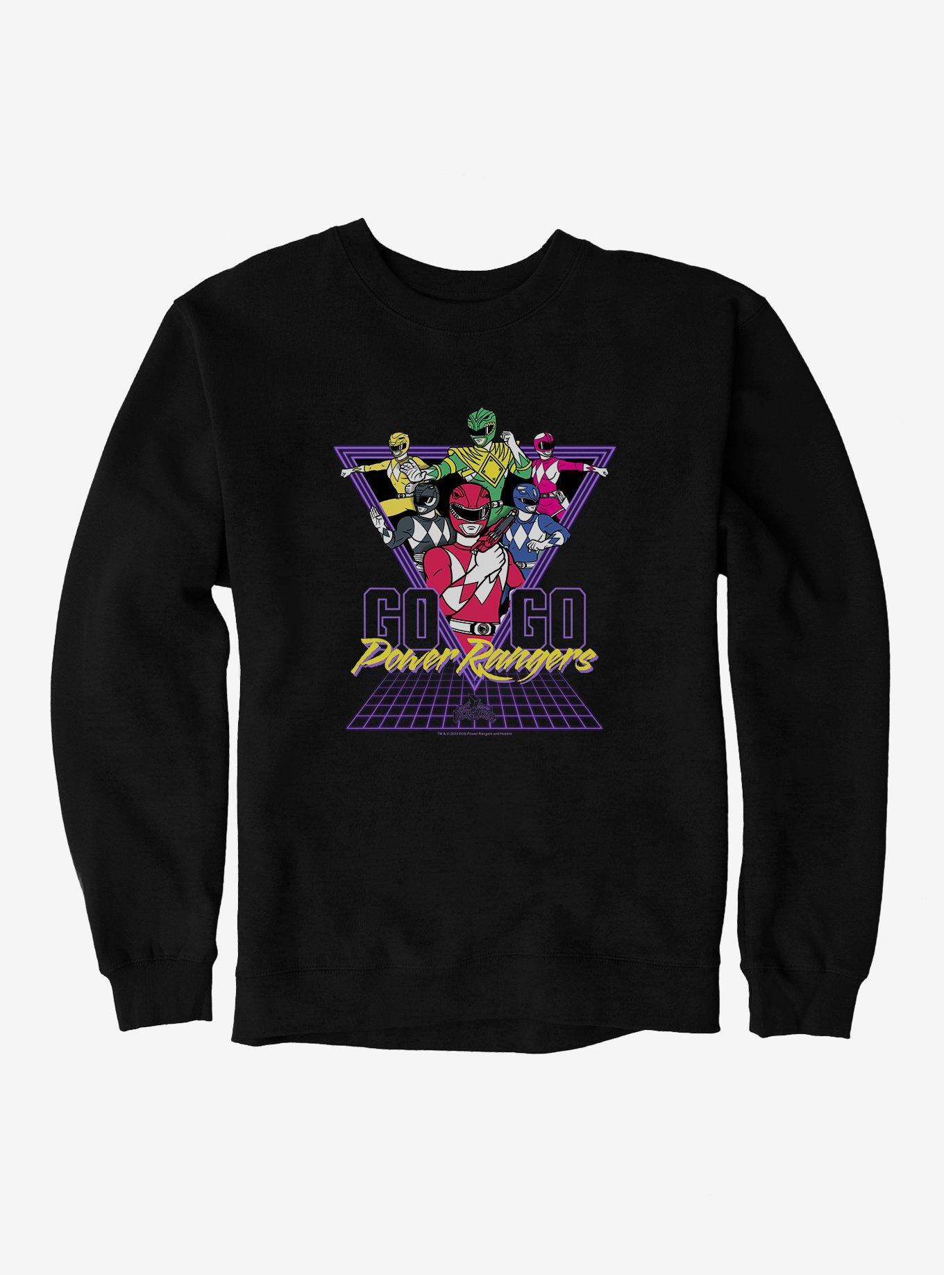 Mighty Morphin Power Rangers Go Go Power Rangers Retro Sweatshirt, , hi-res