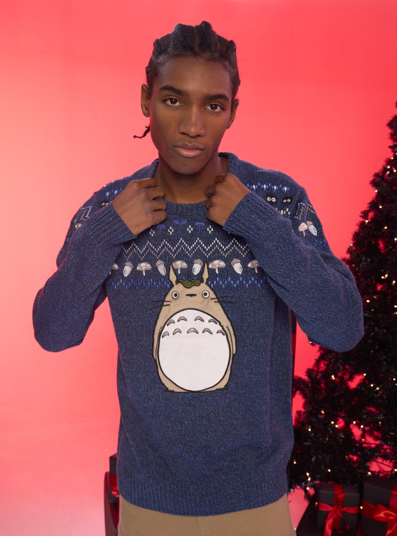 Studio Ghibli® My Neighbor Totoro Navy Knit Sweater, , hi-res