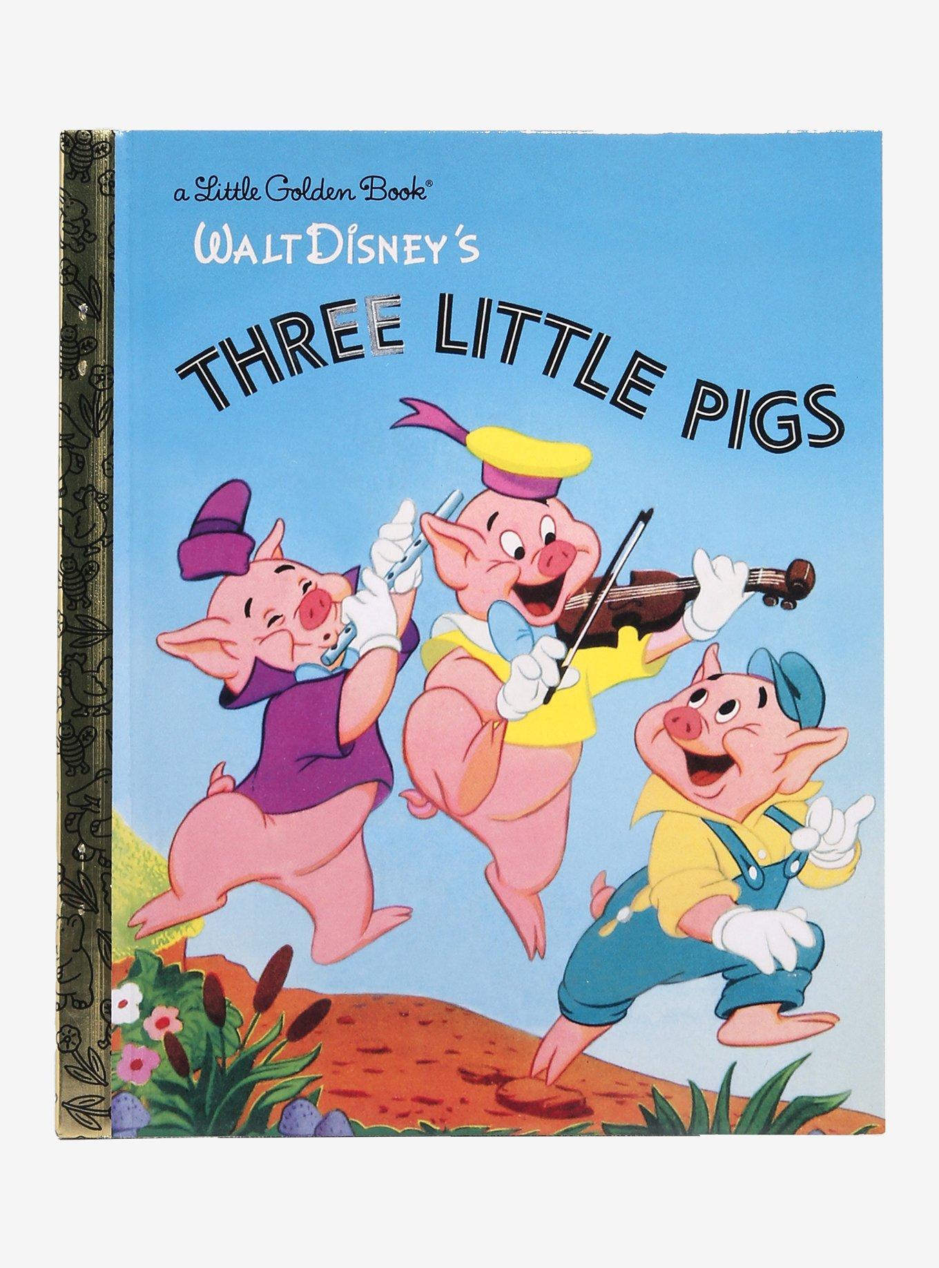 Disney Three Little Pigs Little Golden Book, , hi-res