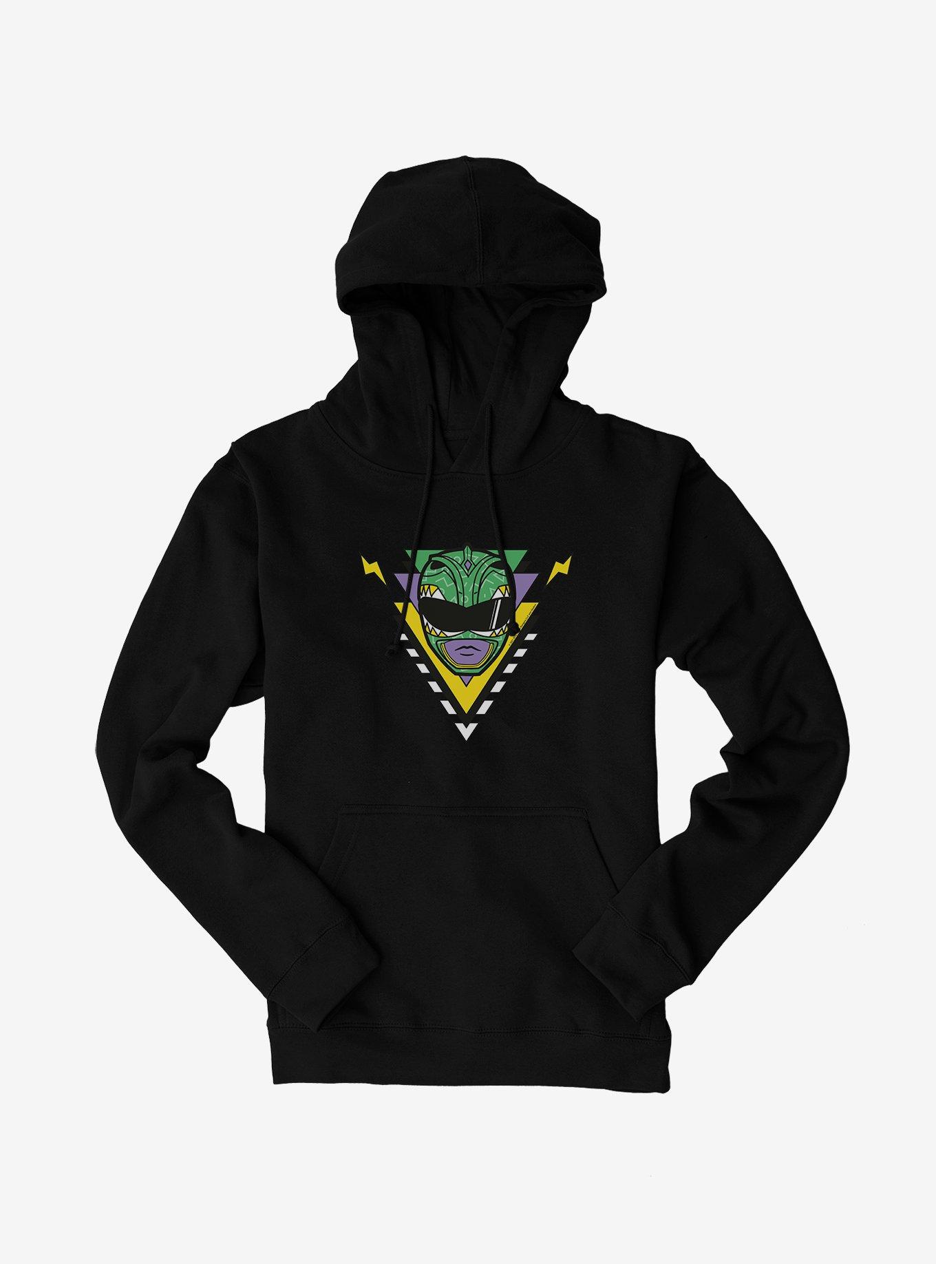 Mighty Morphin Power Rangers Green Ranger Mask Hoodie, , hi-res
