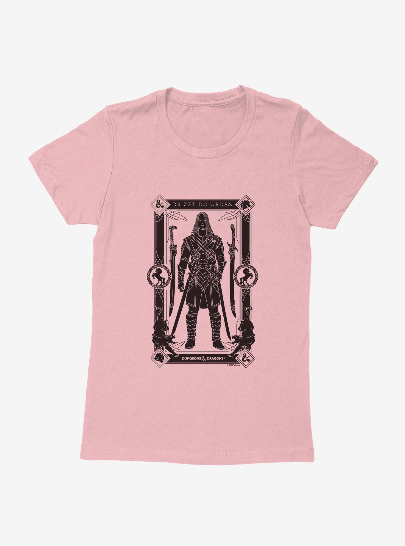 Dungeons & Dragons Drizzt Do'Urden Womens T-Shirt, LIGHT PINK, hi-res