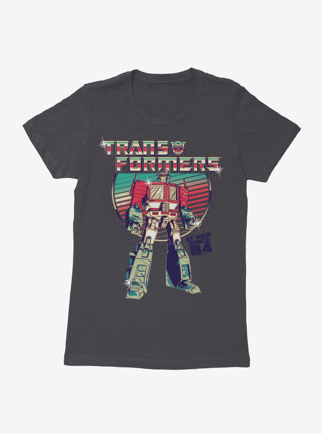 Transformers Optimus Prime At War Womens T-Shirt