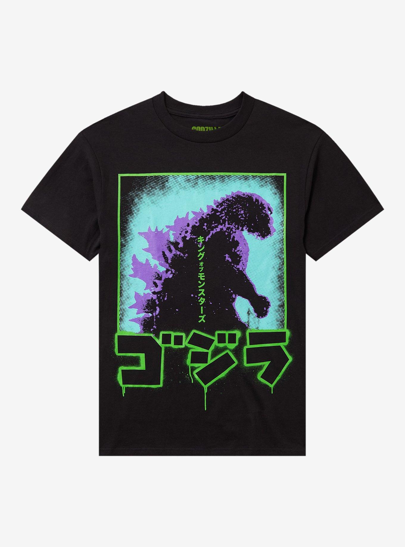 Ghost X Ghost Godzilla Portrait T-Shirt, , hi-res