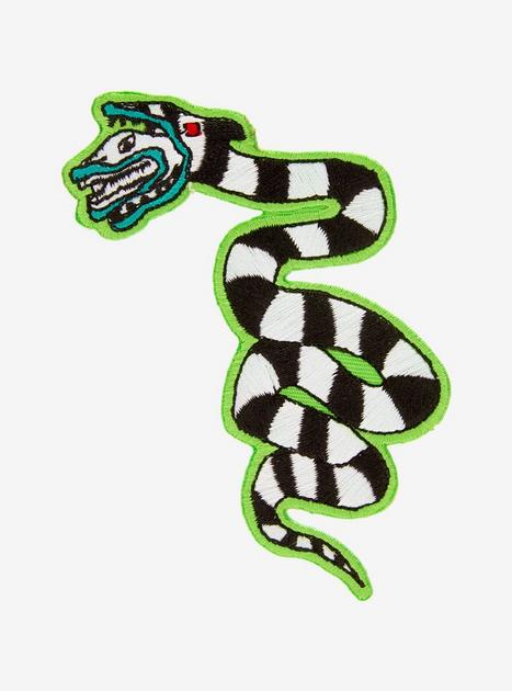 Beetlejuice Sandworm Patch | Hot Topic