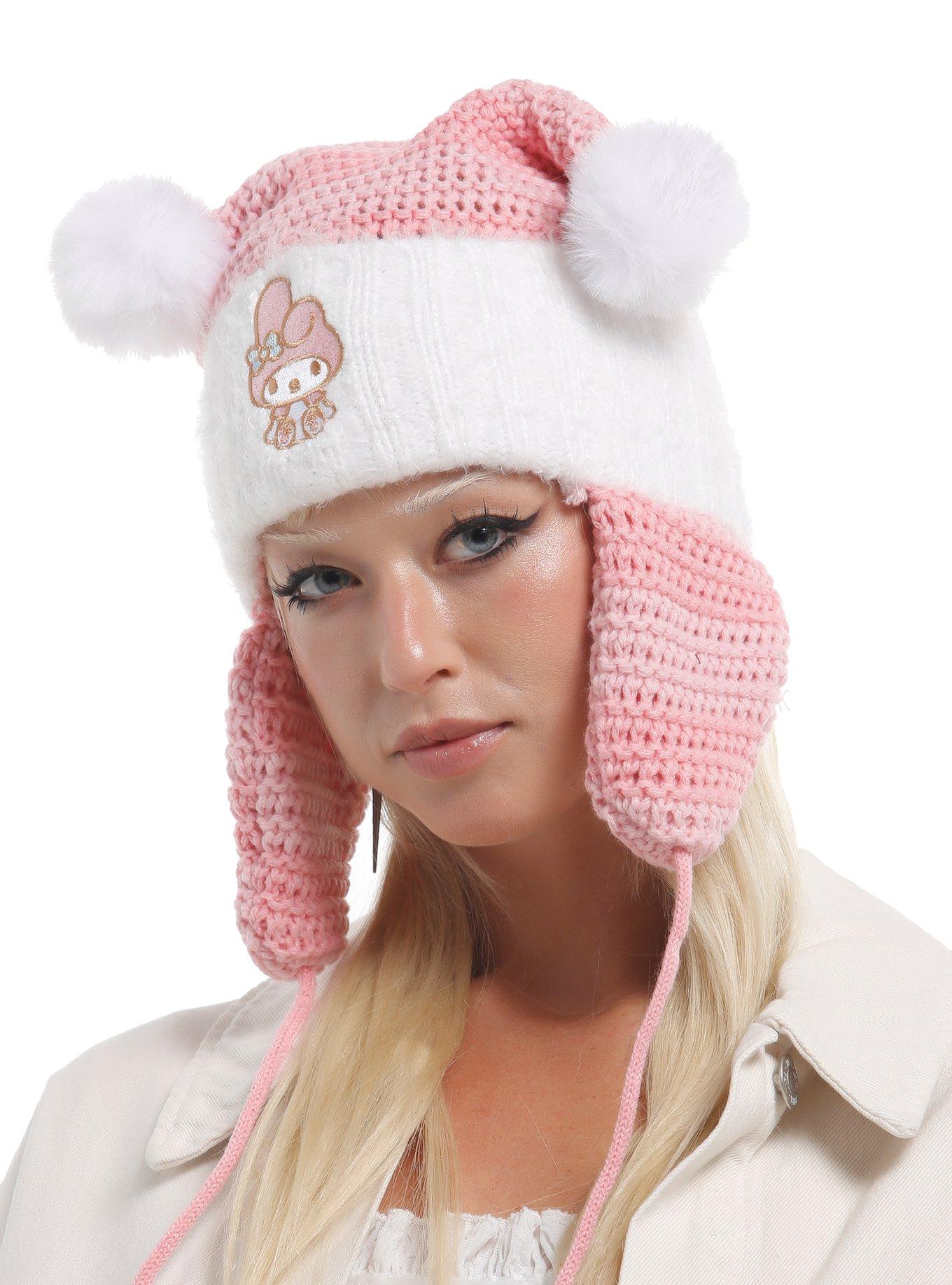 My Melody Subtle Ear Tassel Beanie | Hot Topic