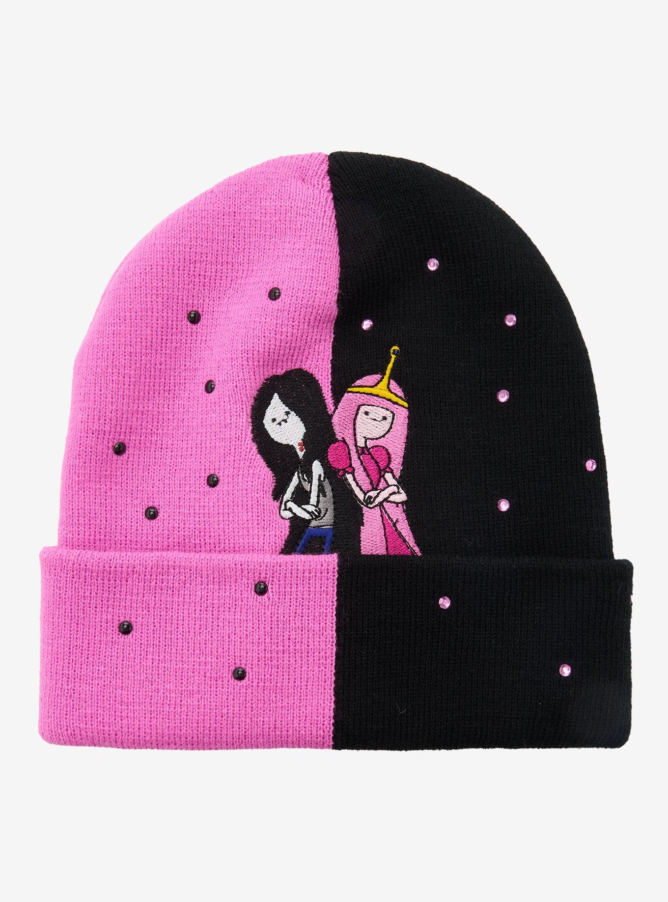 Adventure Time Marceline & Princess Bubblegum Split Beanie, , hi-res