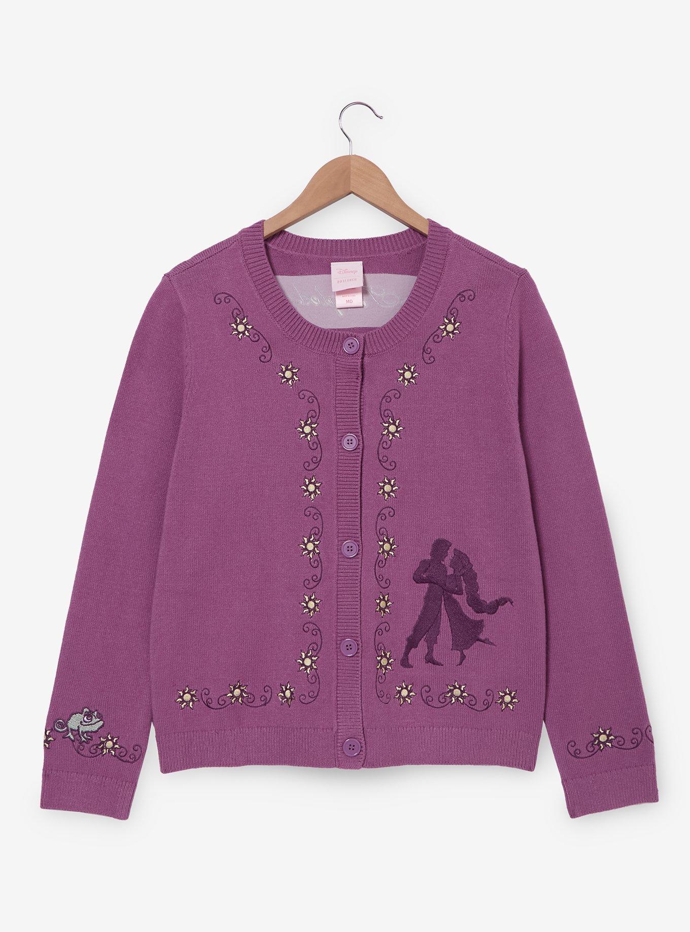 Disney Tangled Corona Suns Embroidered Women's Cardigan - BoxLunch Exclusive, , hi-res