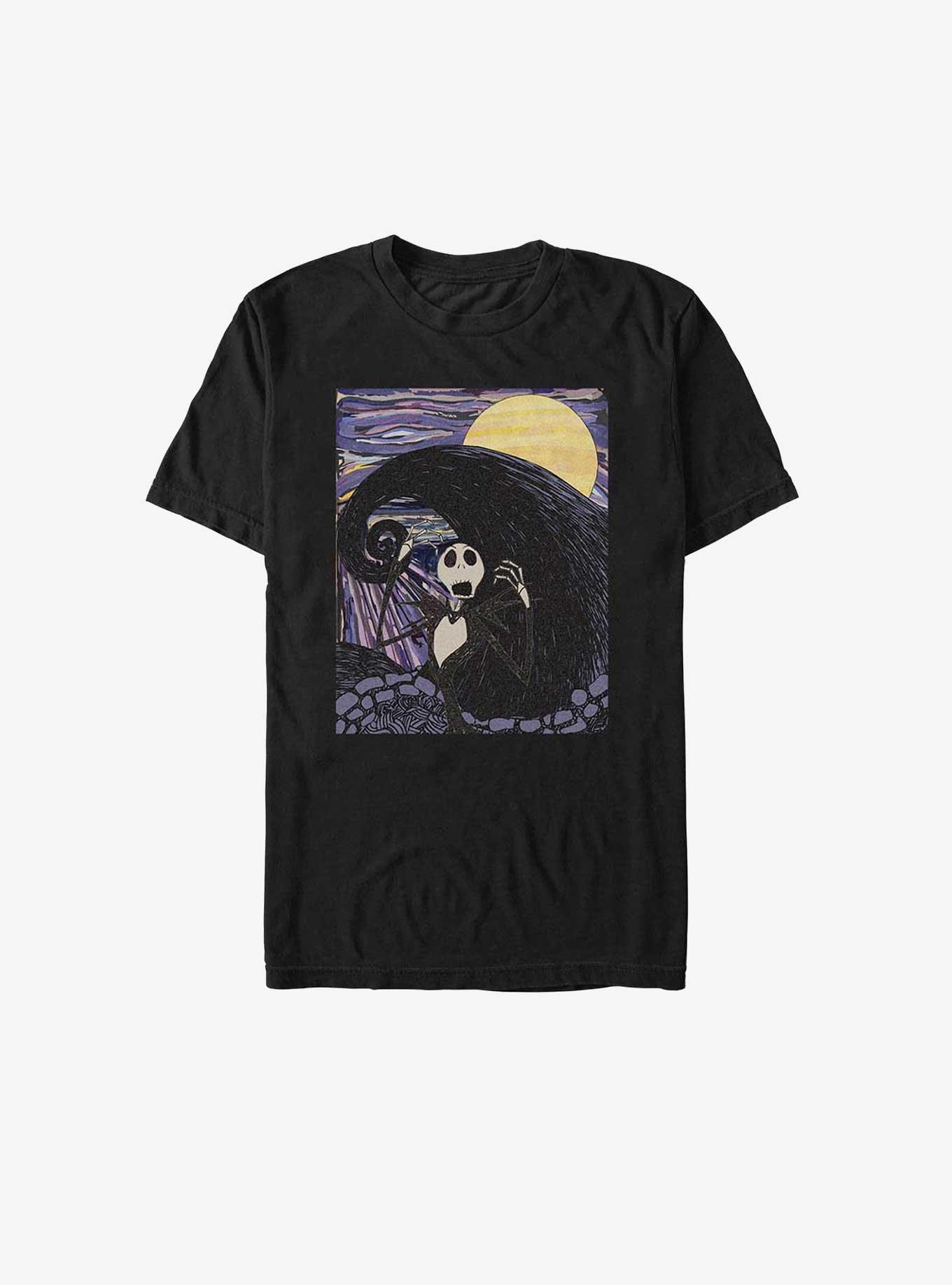 Disney The Nightmare Before Christmas Nightmare Painting T-Shirt, BLACK, hi-res