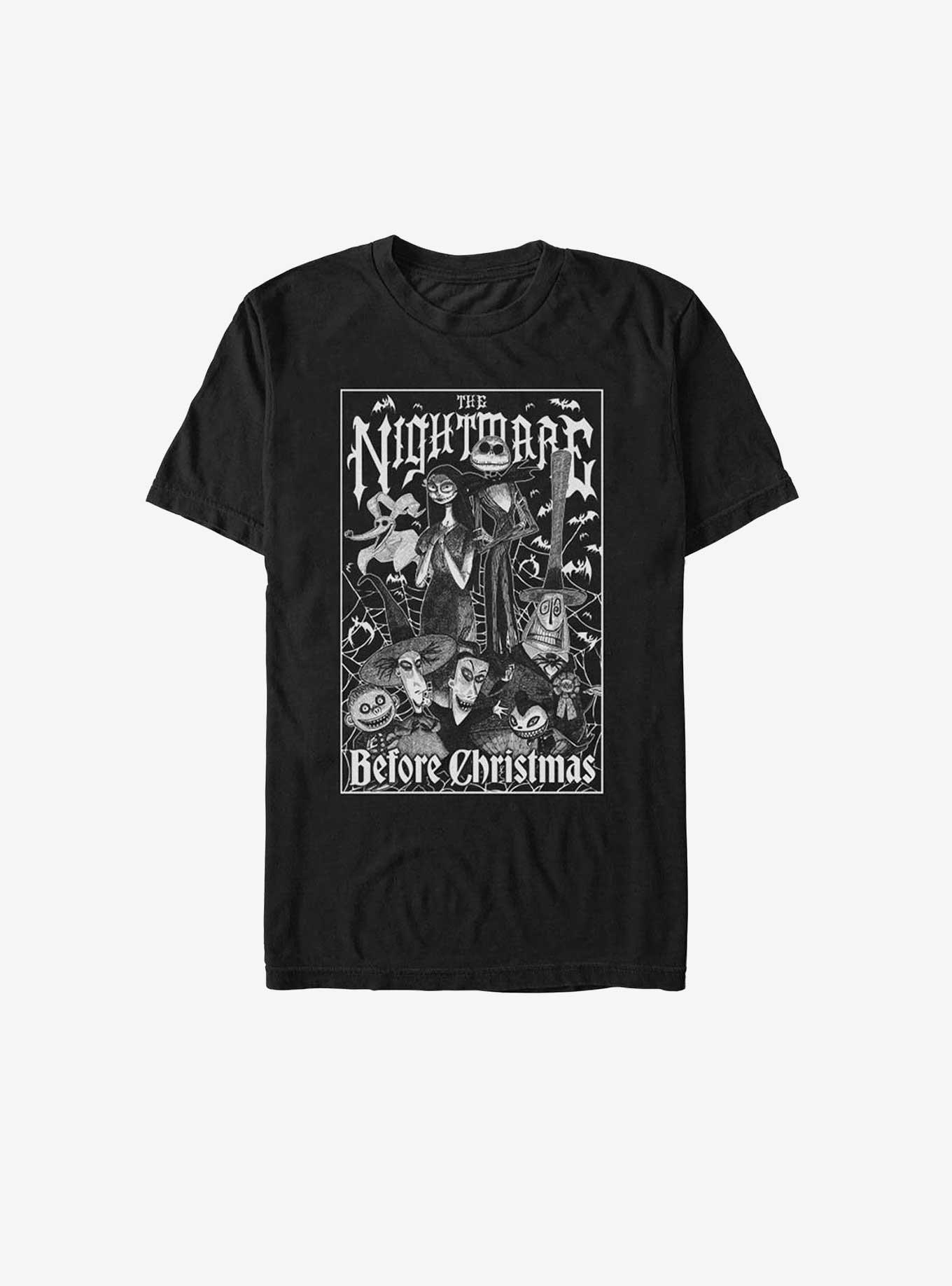 Disney The Nightmare Before Christmas Metal Box T-Shirt, BLACK, hi-res