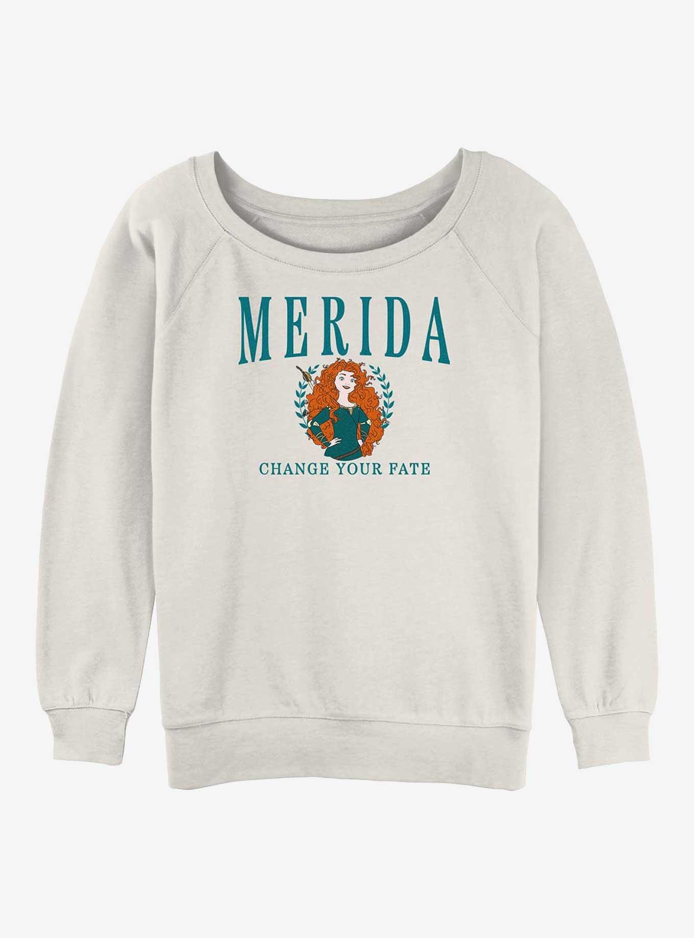 Disney Princesses Merida Collegiate Girls Slouchy Sweatshirt, , hi-res