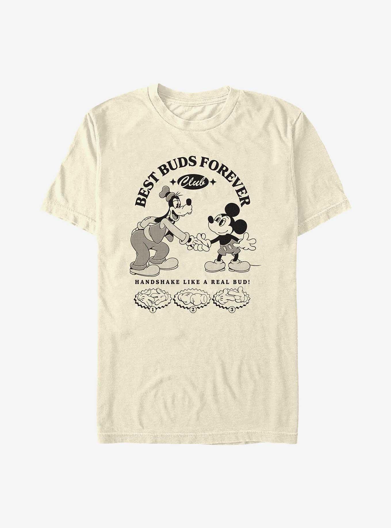 Disney Mickey Mouse Best Buds Forever T-Shirt, NATURAL, hi-res