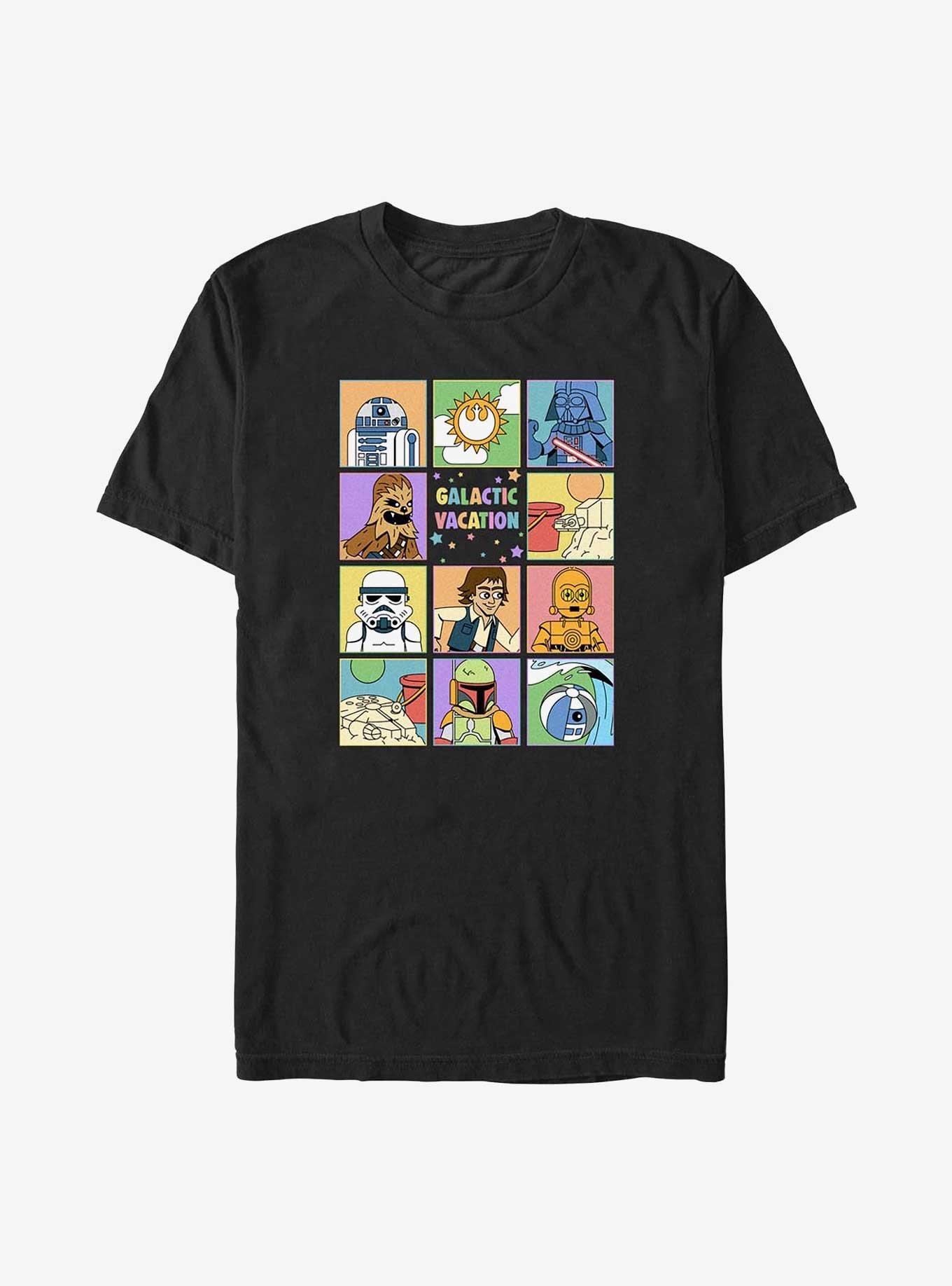 Star Wars Galactic Vacay T-Shirt, BLACK, hi-res
