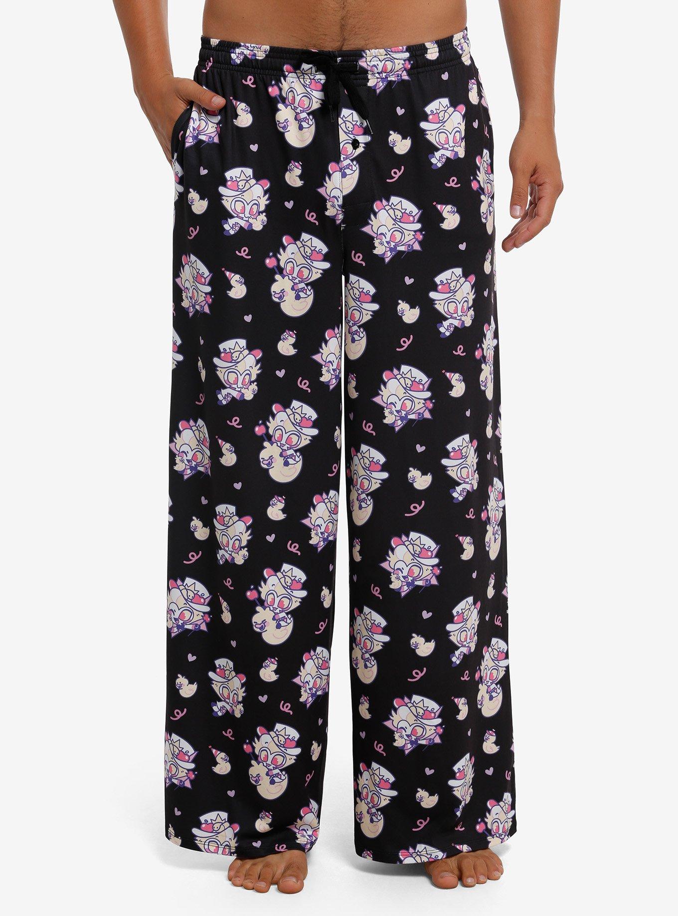 Hazbin Hotel Chibi Lucifer Rubber Duck Pajama Pants, , hi-res