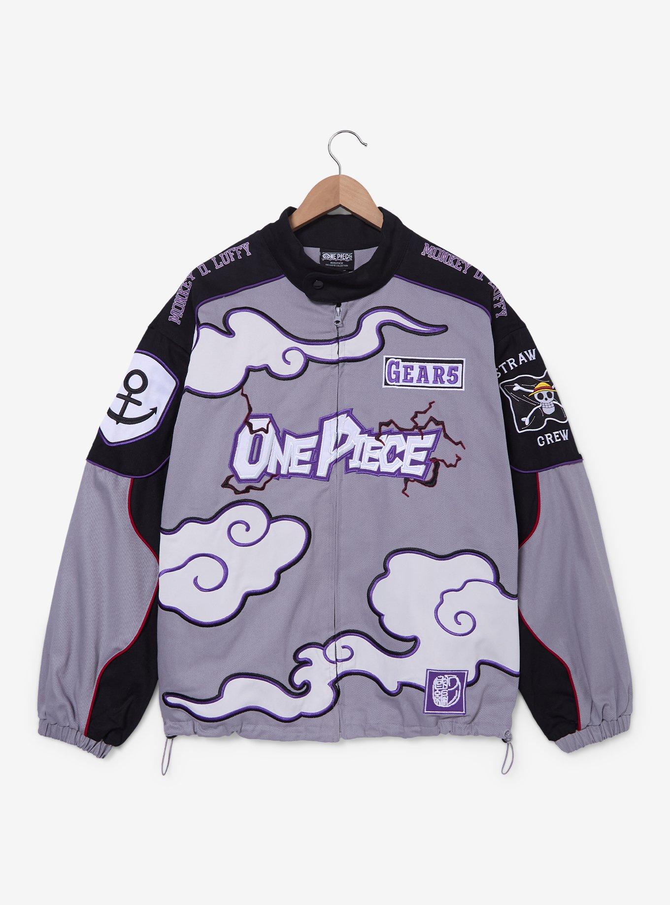 One Piece Gear 5 Moto Jacket — BoxLunch Exclusive, , hi-res