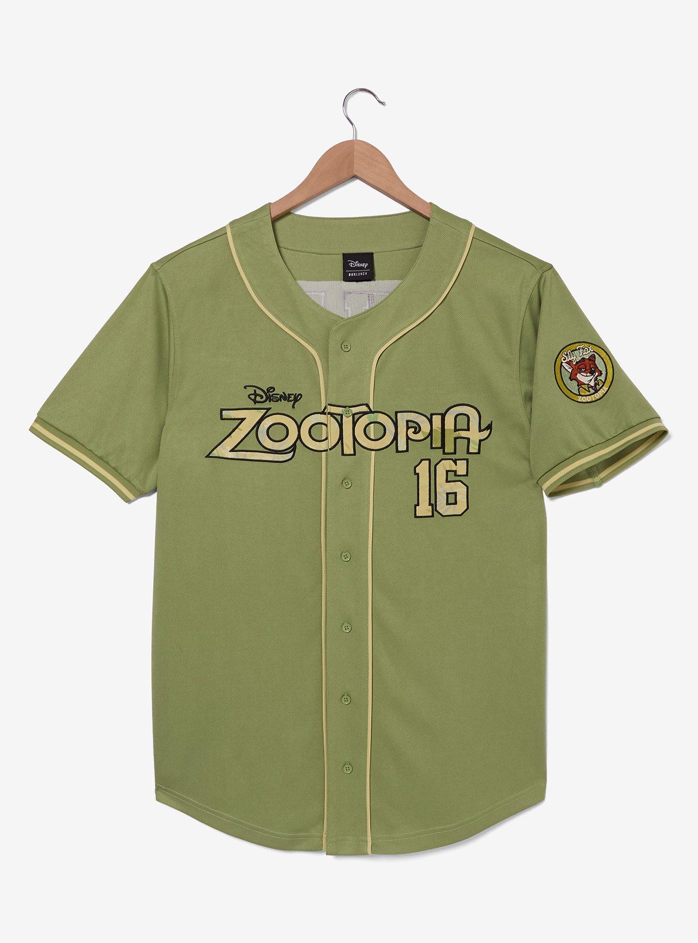 Disney Zootopia Nick Wilde Baseball Jersey - BoxLunch Exclusive, , hi-res