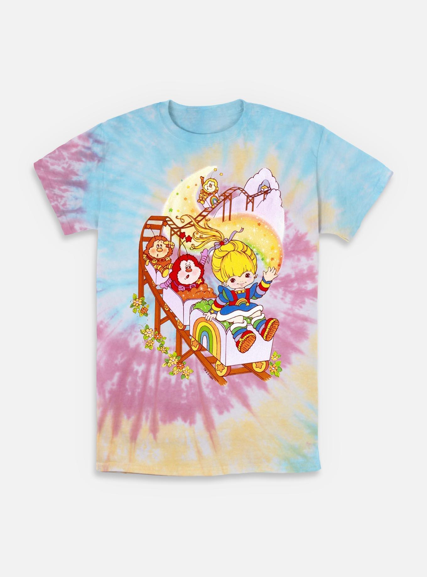 Rainbow Brite Rainbow Coaster Tie-Dye T-Shirt, , hi-res