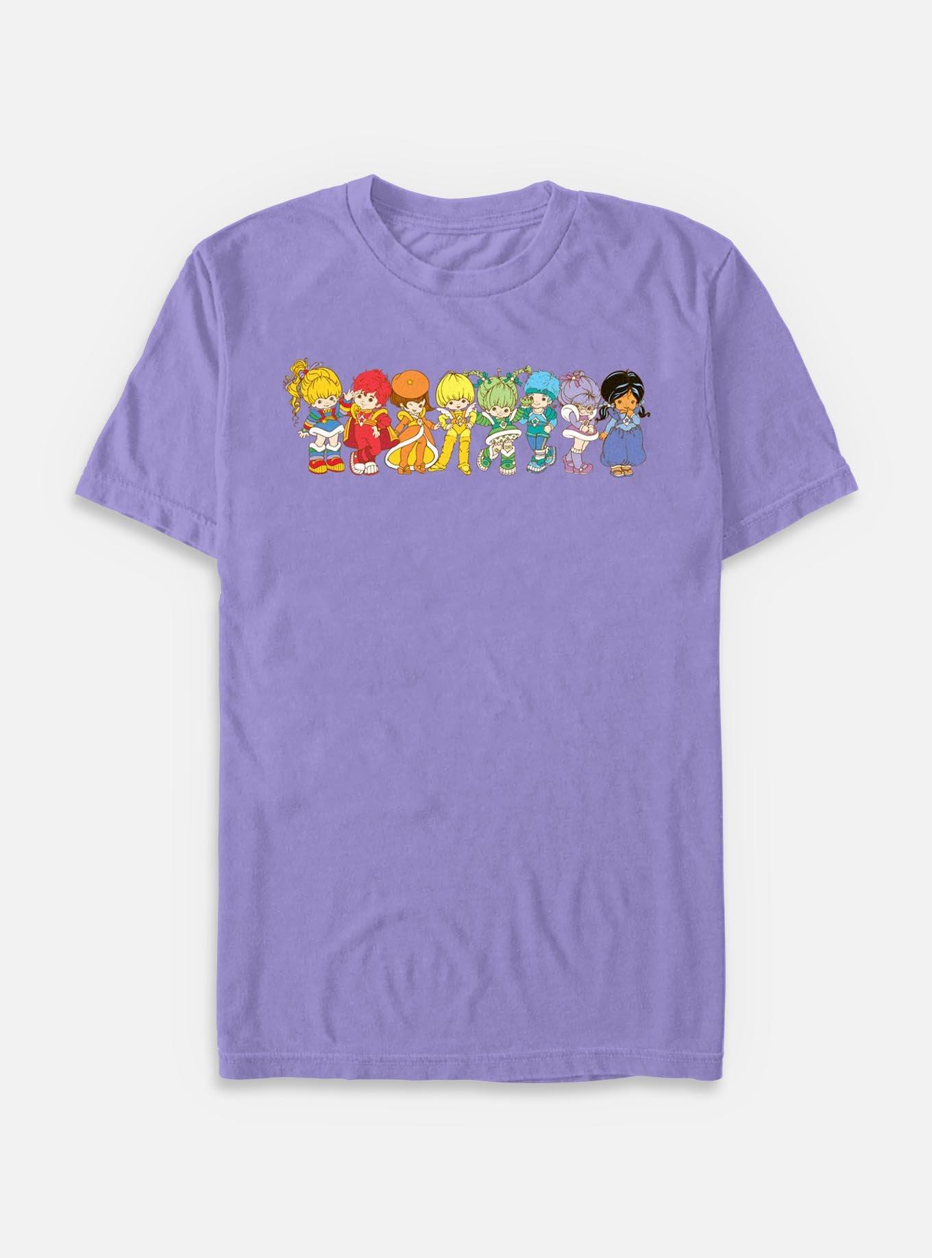 Rainbow Brite Line Up Garment Dye T-Shirt, , hi-res