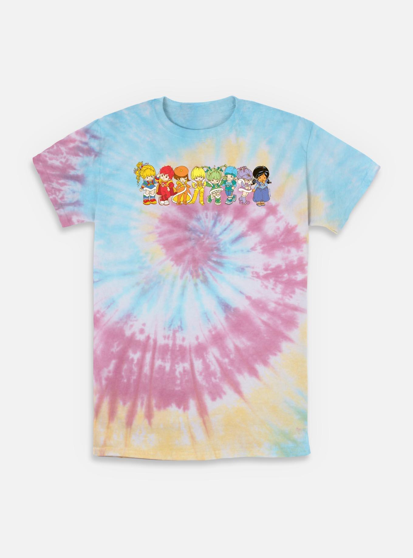 Rainbow Brite Line Up Tie-Dye T-Shirt, , hi-res