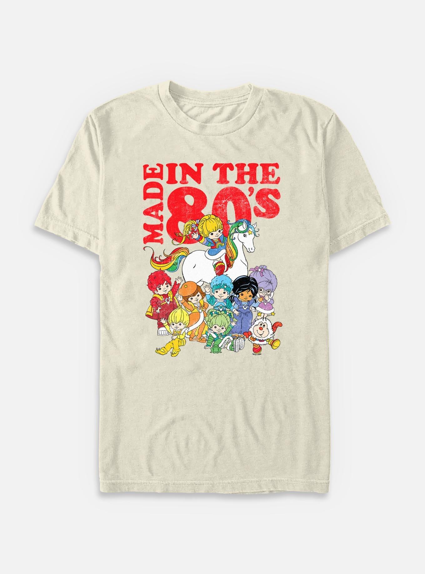 Rainbow Brite Made In The 80S Garment Dye T-Shirt, IVORY, hi-res