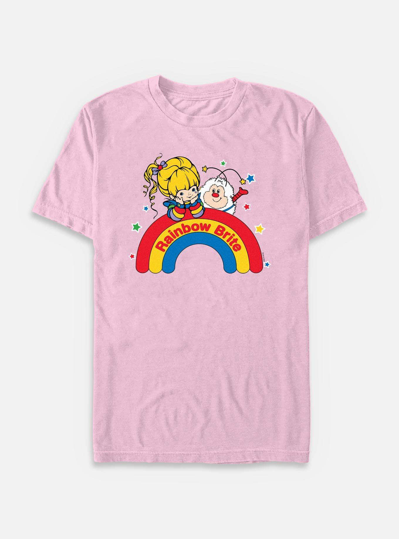 Rainbow Brite Wishing On A Rainbow Garment Dye T-Shirt, , hi-res