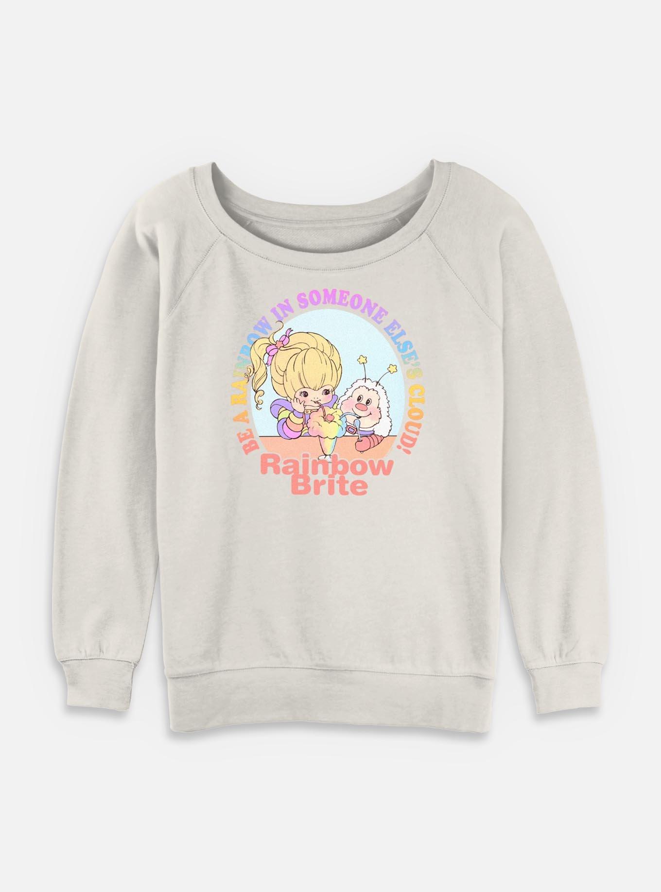 Rainbow Brite Be A Rainbow Friends Womens Slouchy Sweatshirt, , hi-res