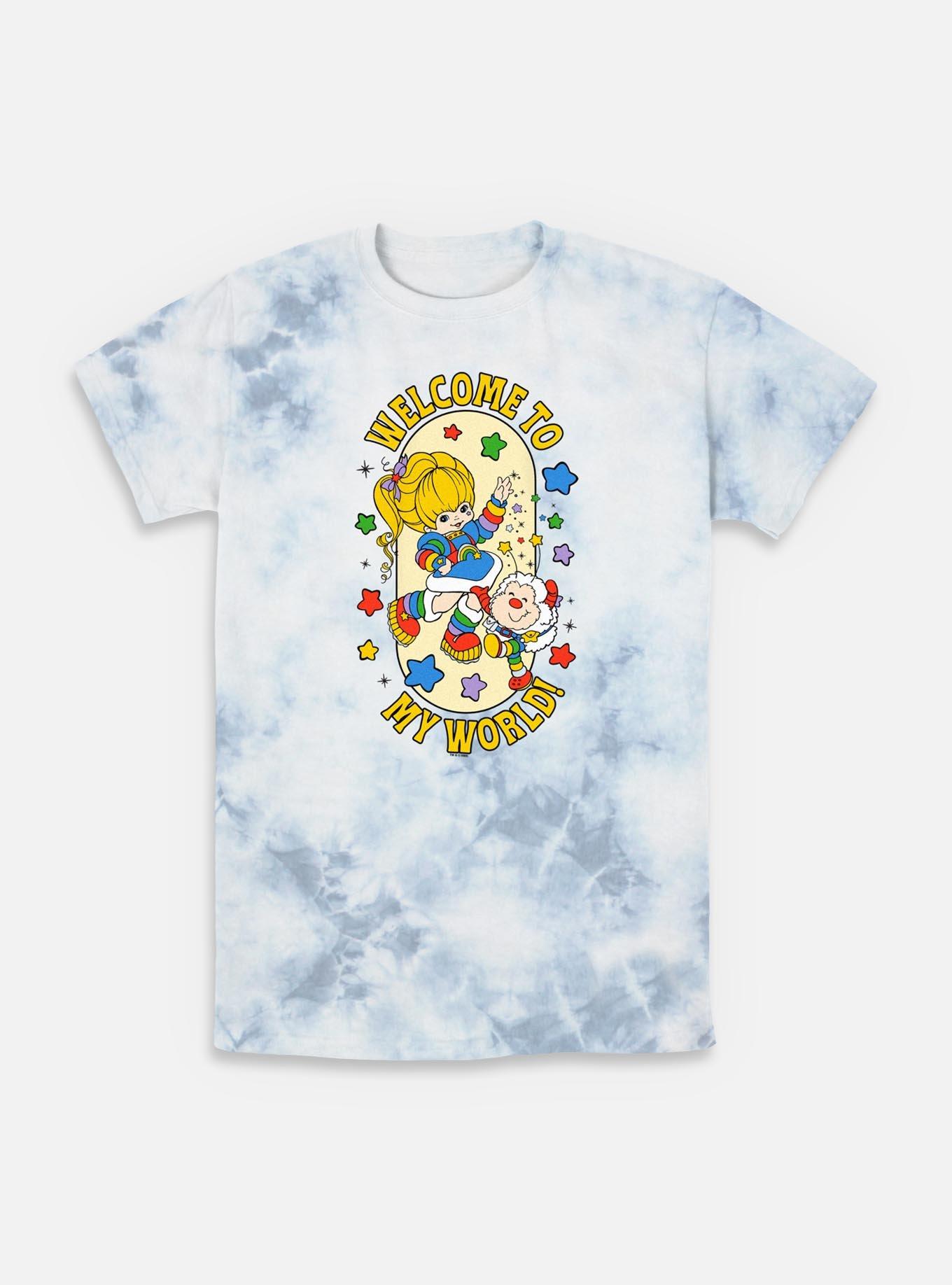 Rainbow Brite Welcome To My World Tie-Dye T-Shirt, , hi-res