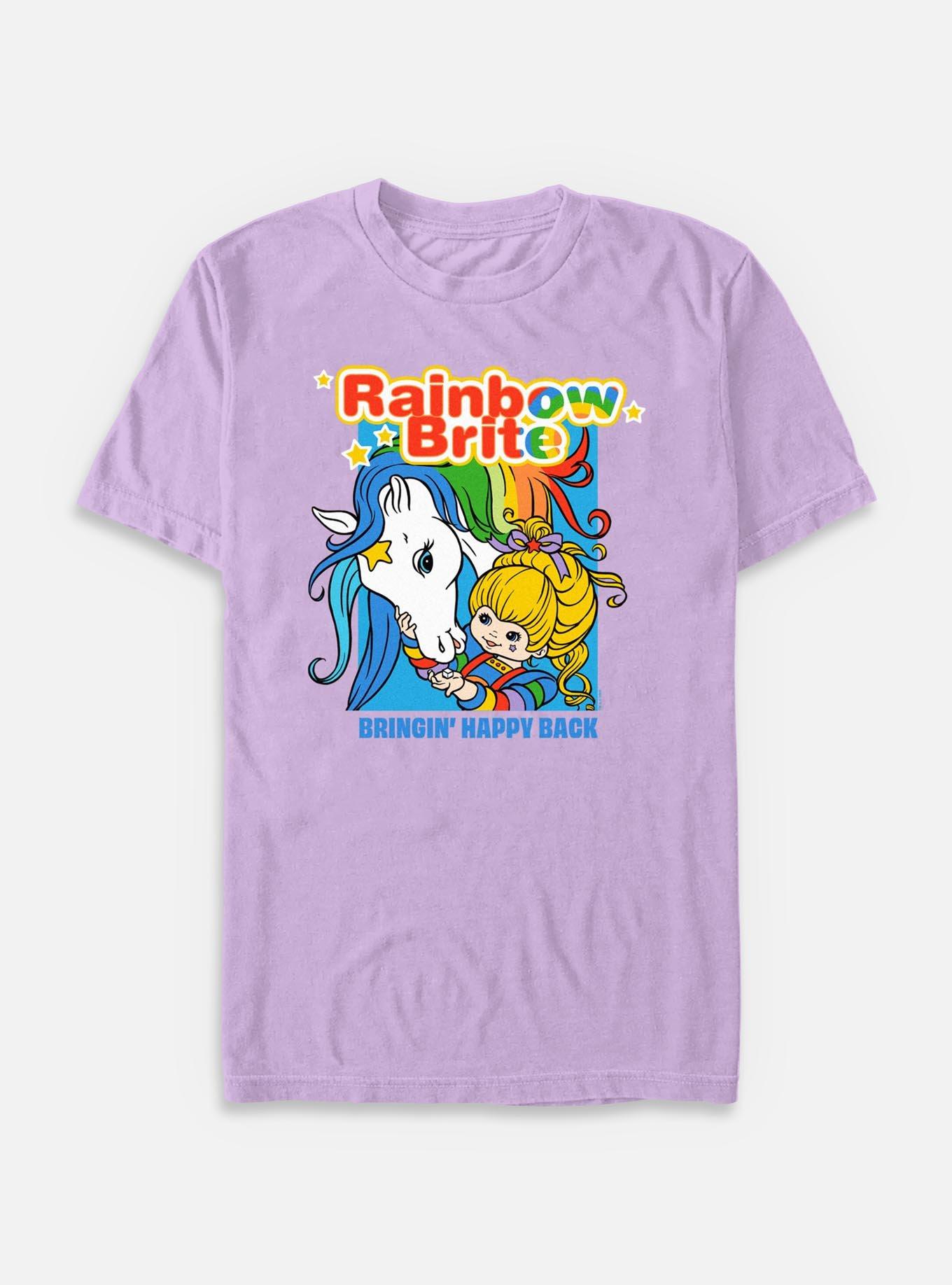 Rainbow Brite Bringing Happy Back Garment Dye T-Shirt, , hi-res