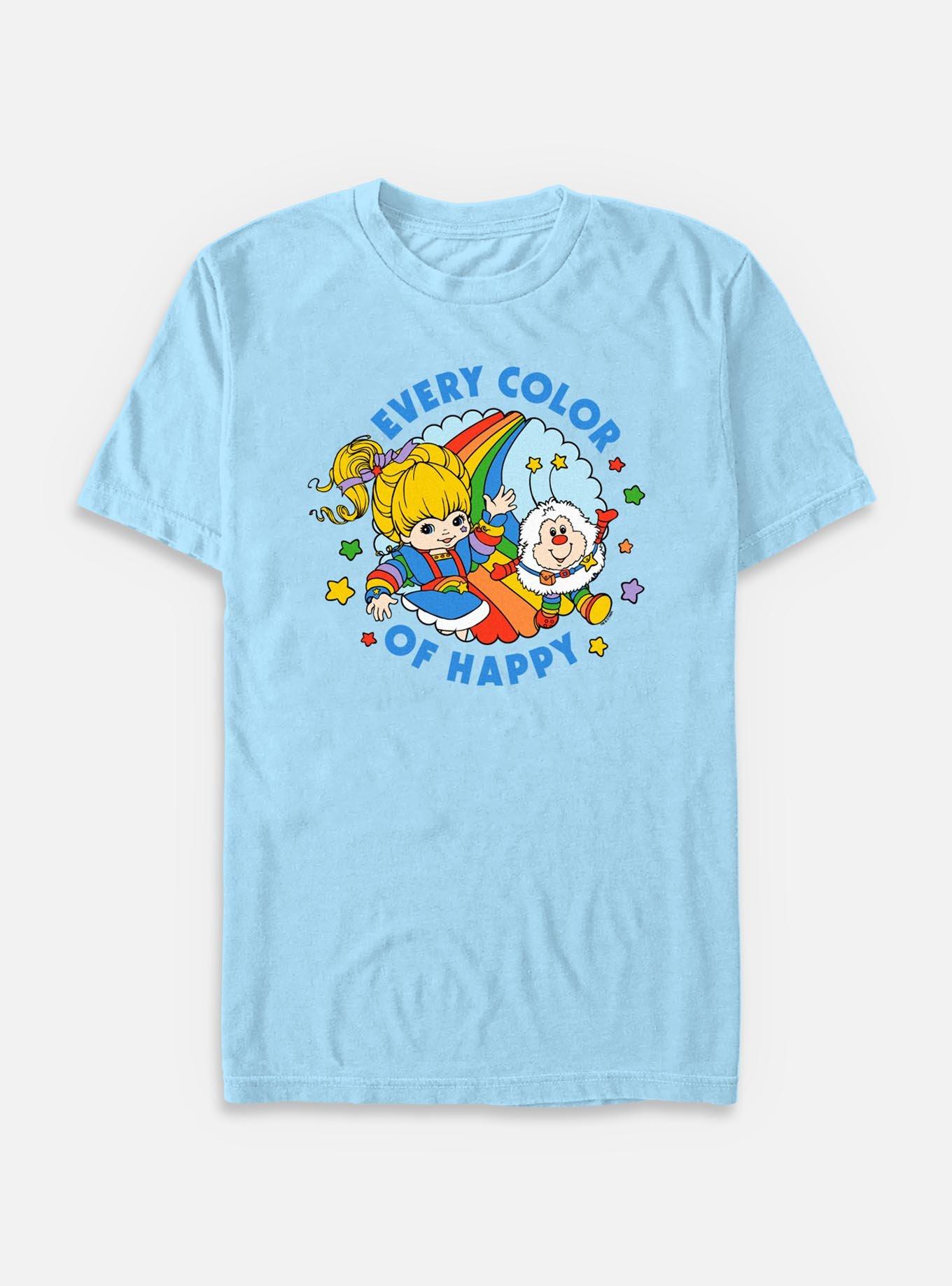 Rainbow Brite Every Color Of Happy T-Shirt, , hi-res