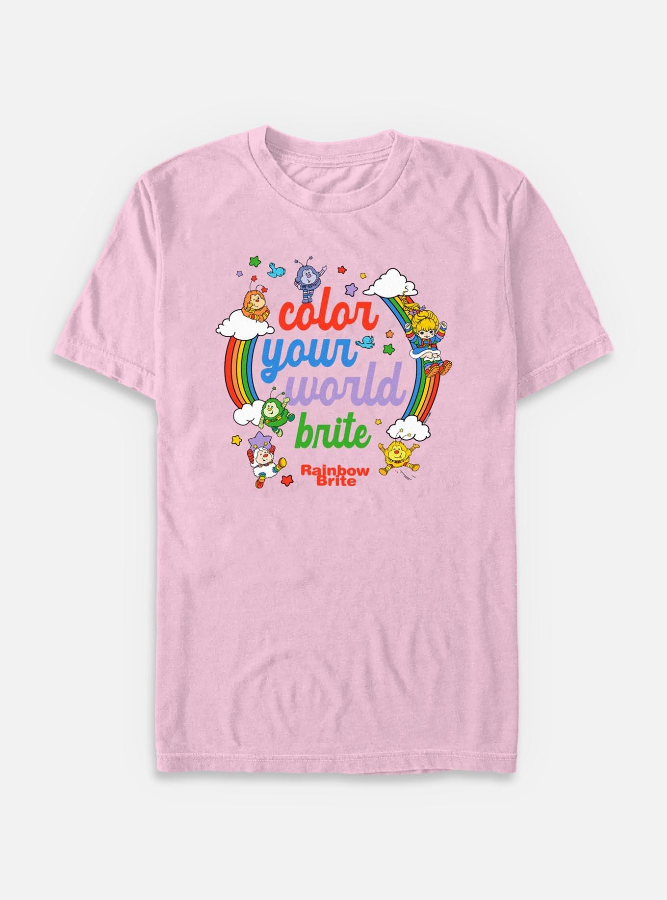 Rainbow Brite Color Your World Brite Garment Dye T-Shirt, , hi-res