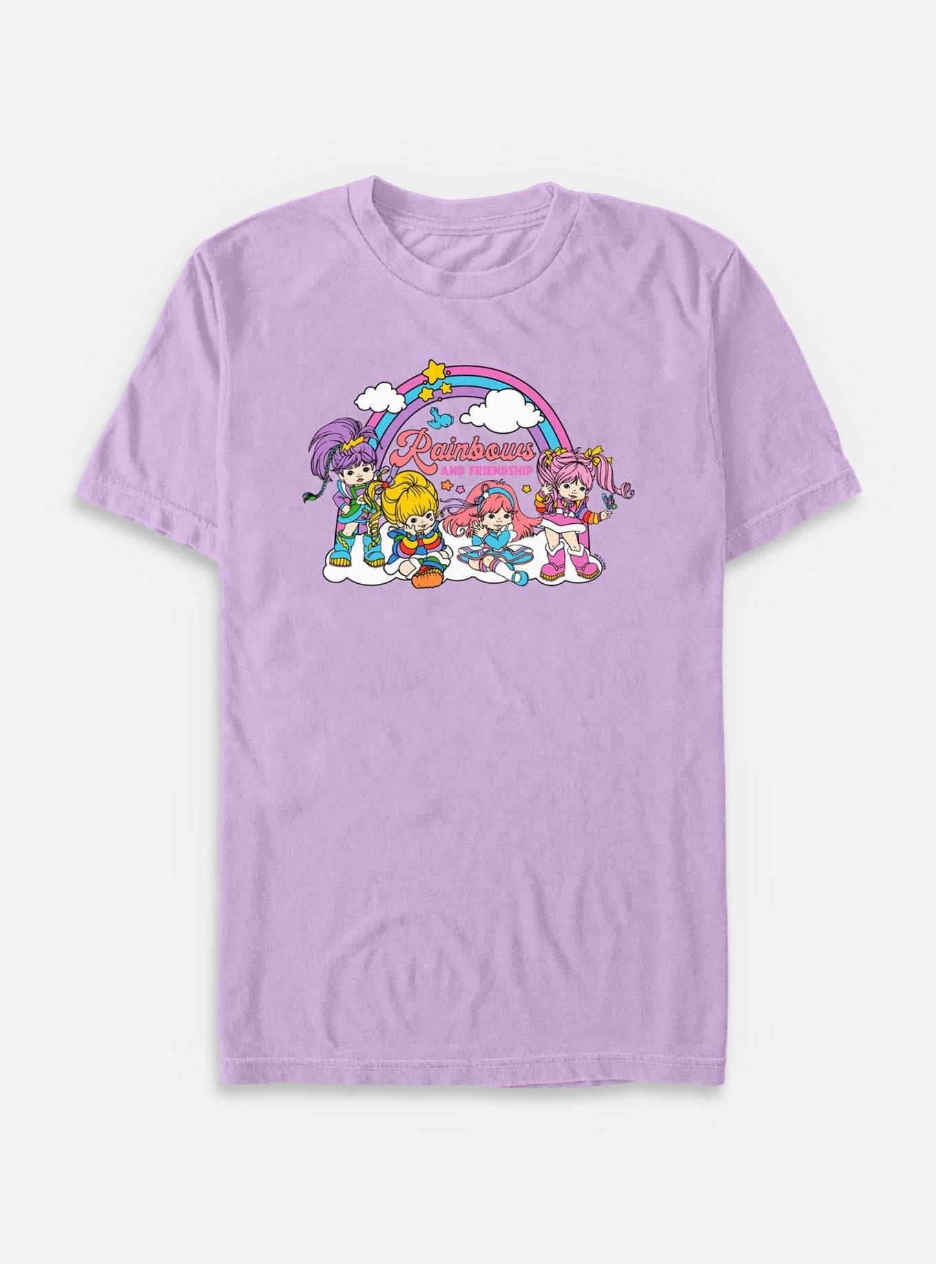 Rainbow Brite Rainbows And Friendship Garment Dye T-Shirt, , hi-res